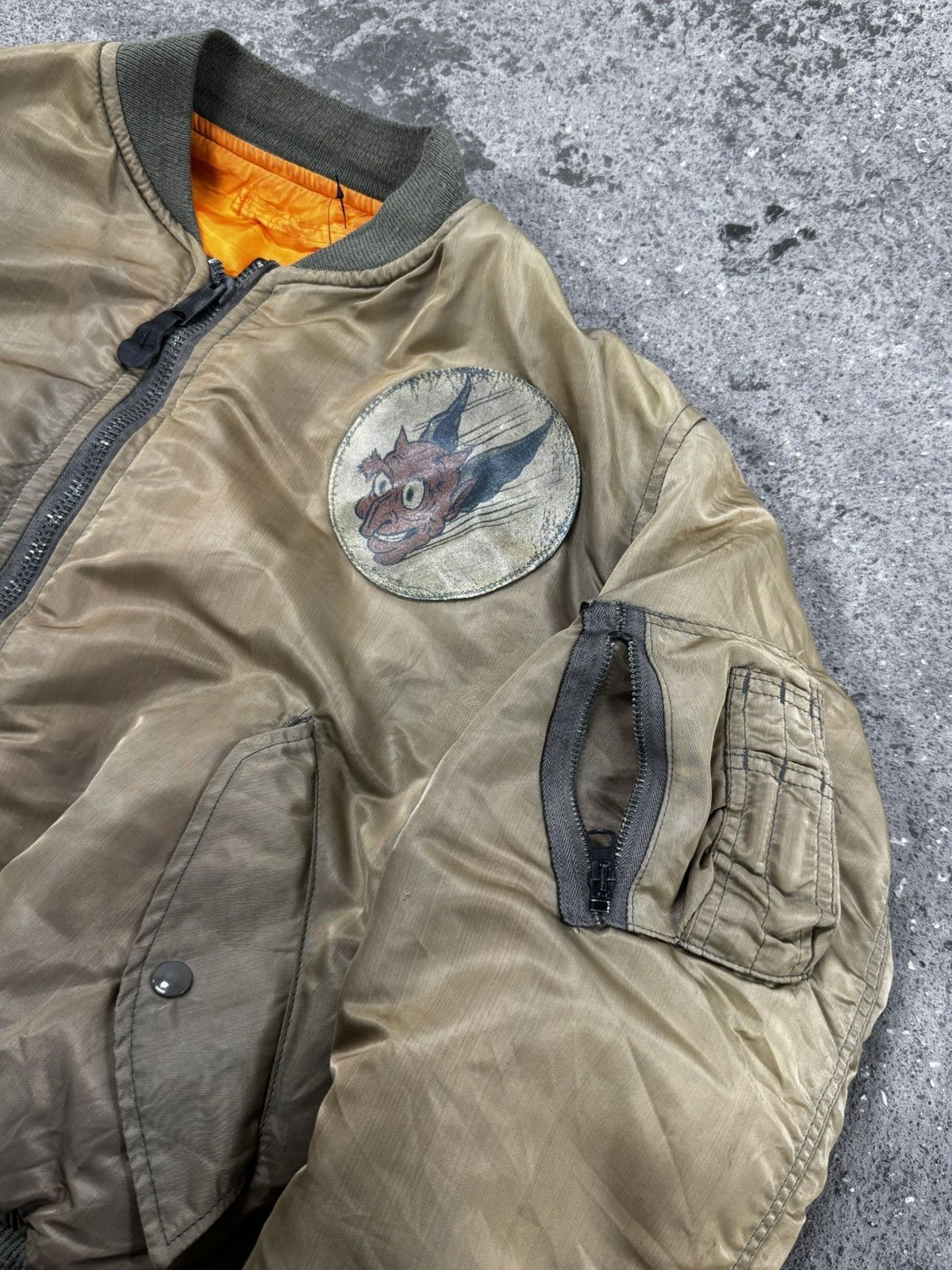Other Rare evirex saipan japan bomber jacket reversible Size US S / EU 44-46 / 1 - 4 Thumbnail