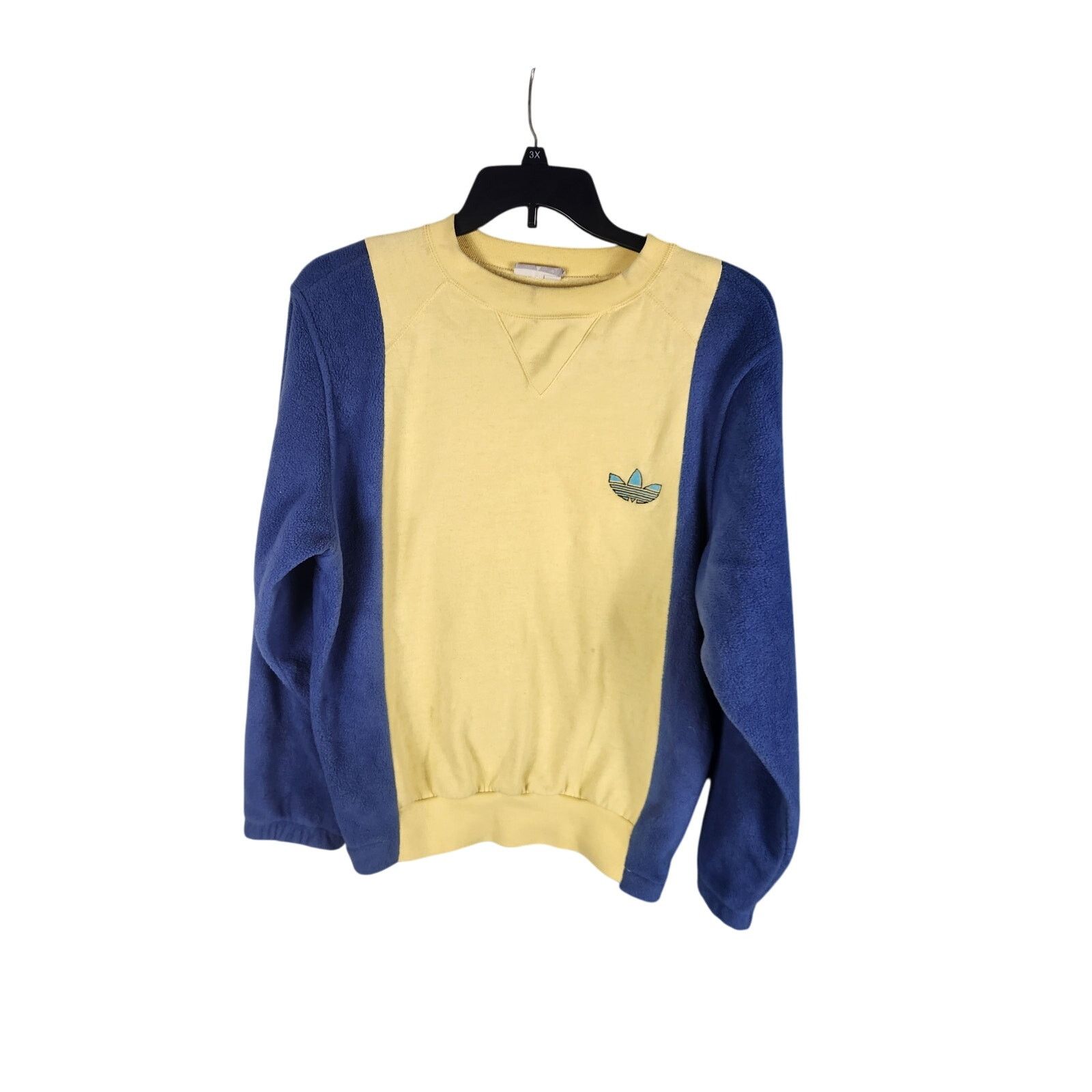 Adidas Vintage 80s Adidas fleece pullover men's large Size US L / EU 52-54 / 3 - 1 Thumbnail
