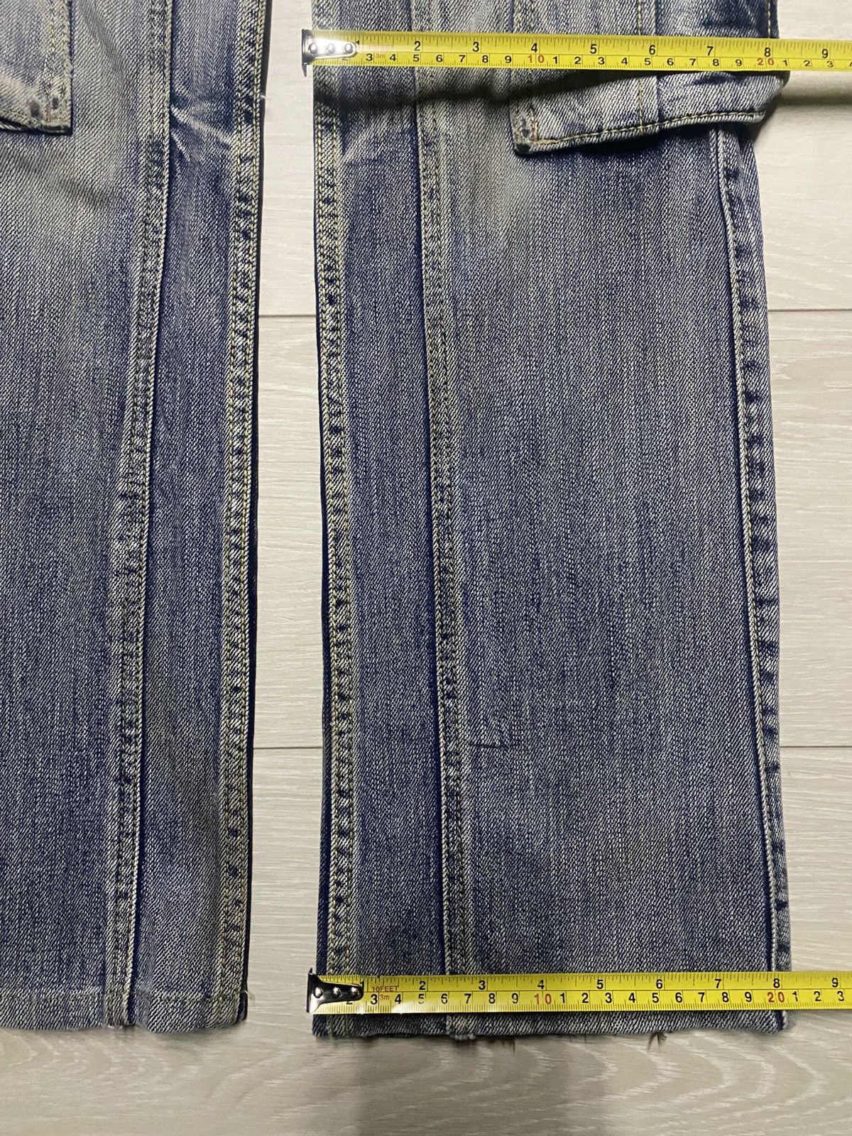 Nicole Club Japanese Nicole Club Tactical Multipocket Flare Jeans Size US 28 / EU 44 - 15 Thumbnail
