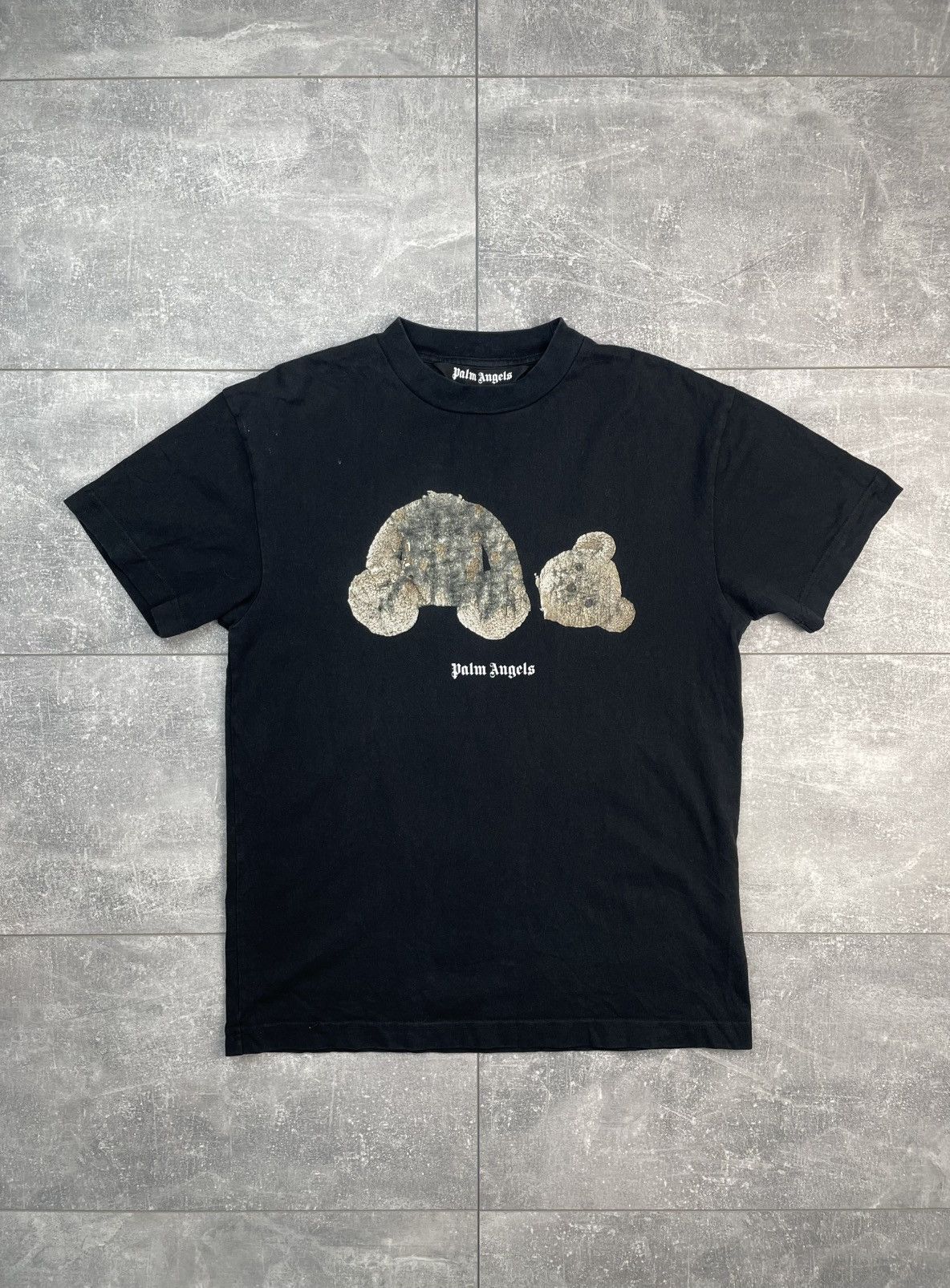 Palm Angels Palm Angels Teddy Bear T-shirt Big Logo Size US M / EU 48-50 / 2 - 1 Thumbnail
