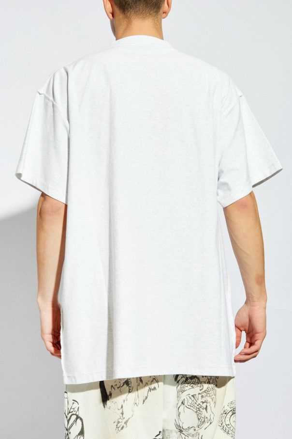 Balenciaga o1w1db11225 Inside Out T-Shirt in Grey Size US M / EU 48-50 / 2 - 4 Thumbnail