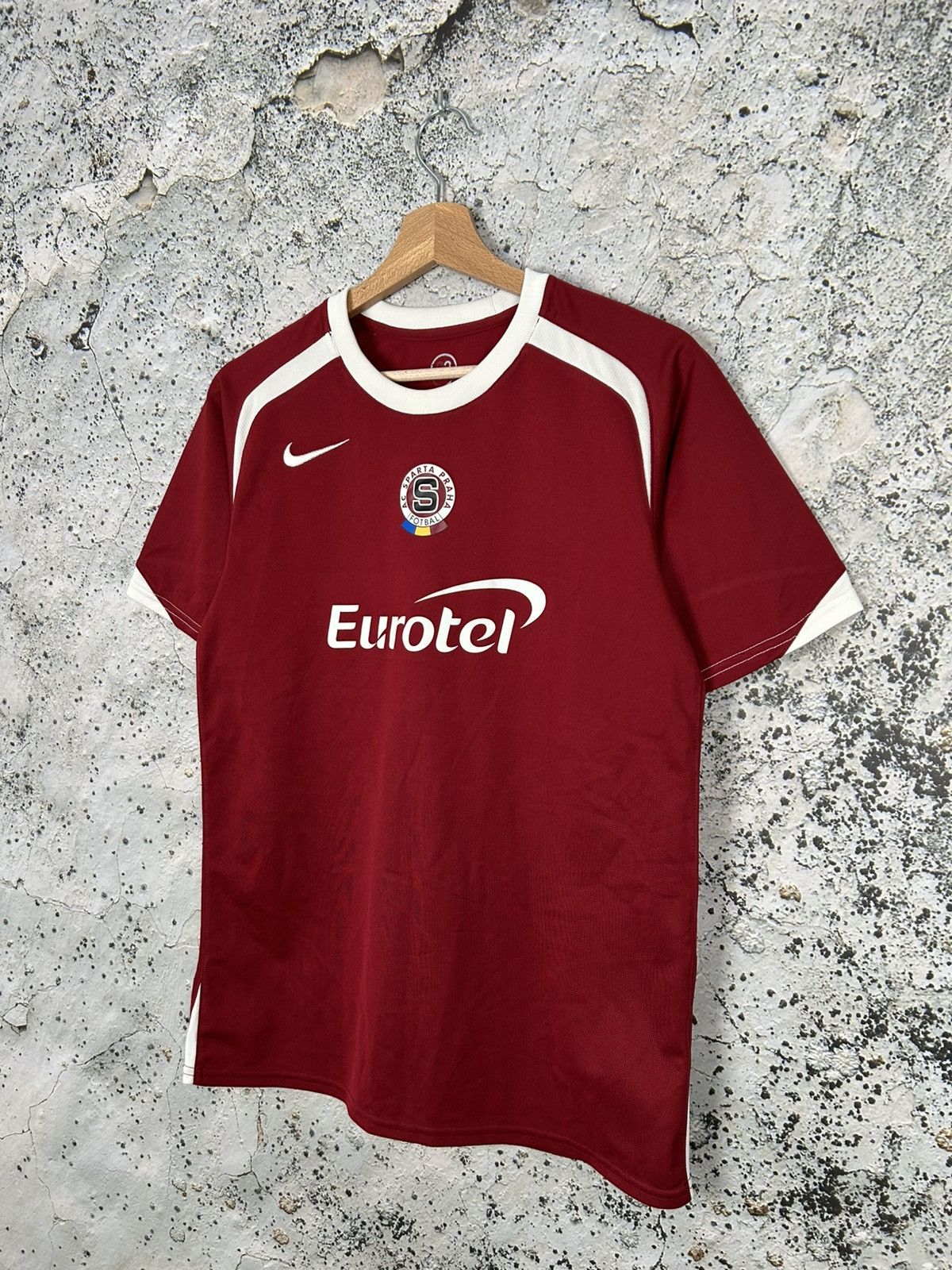 Nike Vintage Nike 90 Sparta Praha Soccer Jersey Football Rare Size US S / EU 44-46 / 1 - 2 Thumbnail