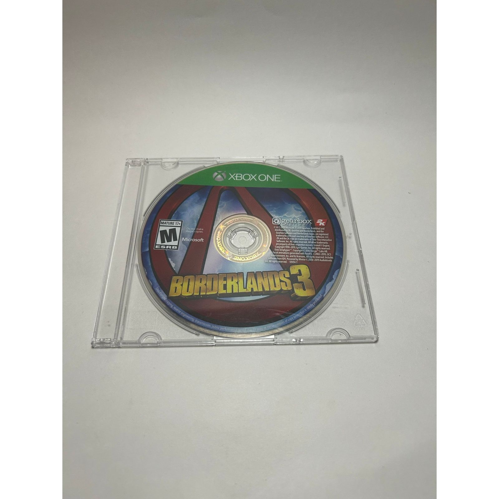 Microsoft Borderlands 3 - Loose Disc - Xbox One Size 26 - 1 Thumbnail