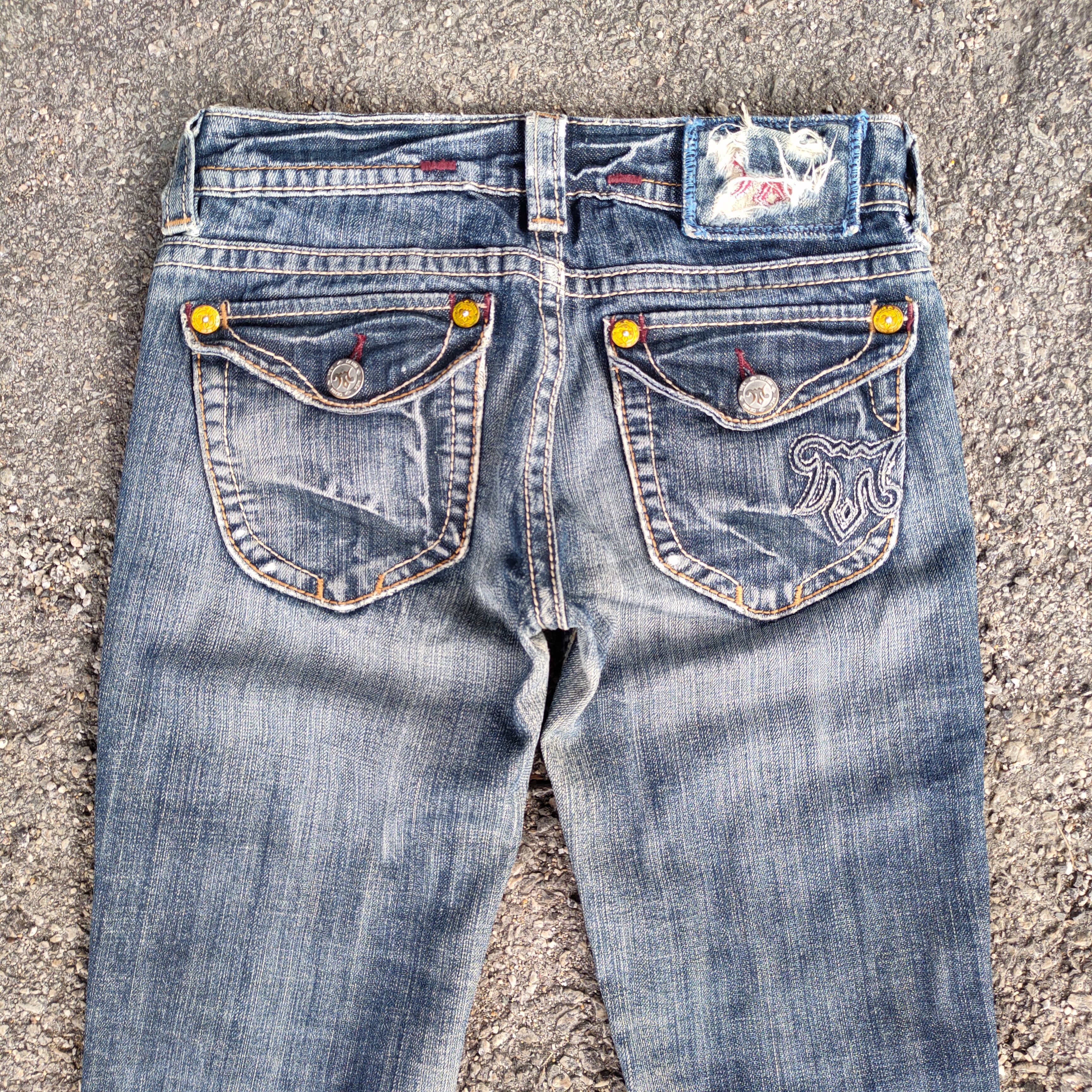 Mek Denim FLARE VINTAGE MEK DENIM JEANS DENIM PANTS Size US 27 - 9 Thumbnail