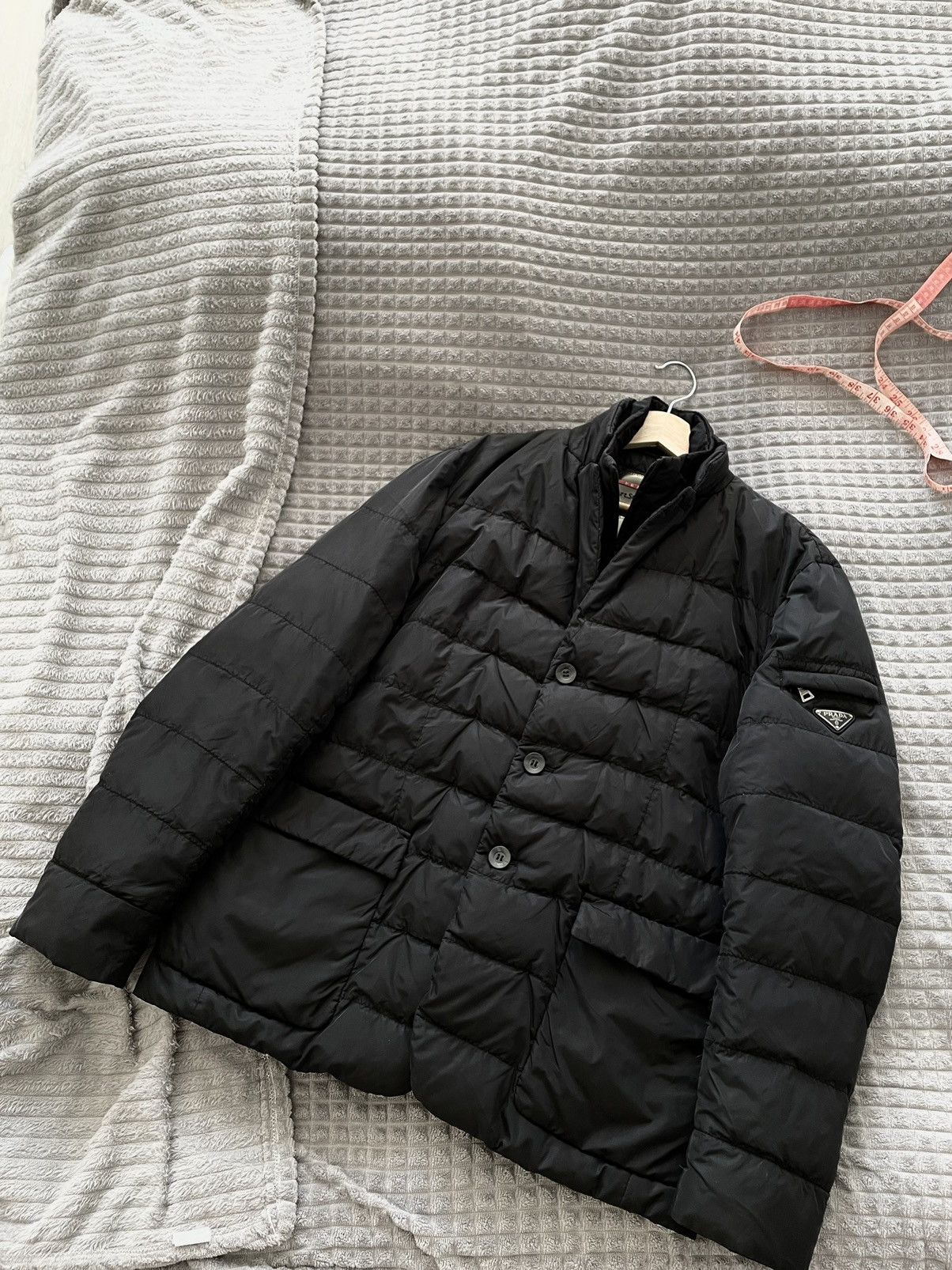 Prada Prada Milano Hybrid Puffer Down Triangle Badge Logo Jacket Size US M / EU 48-50 / 2 - 5 Thumbnail