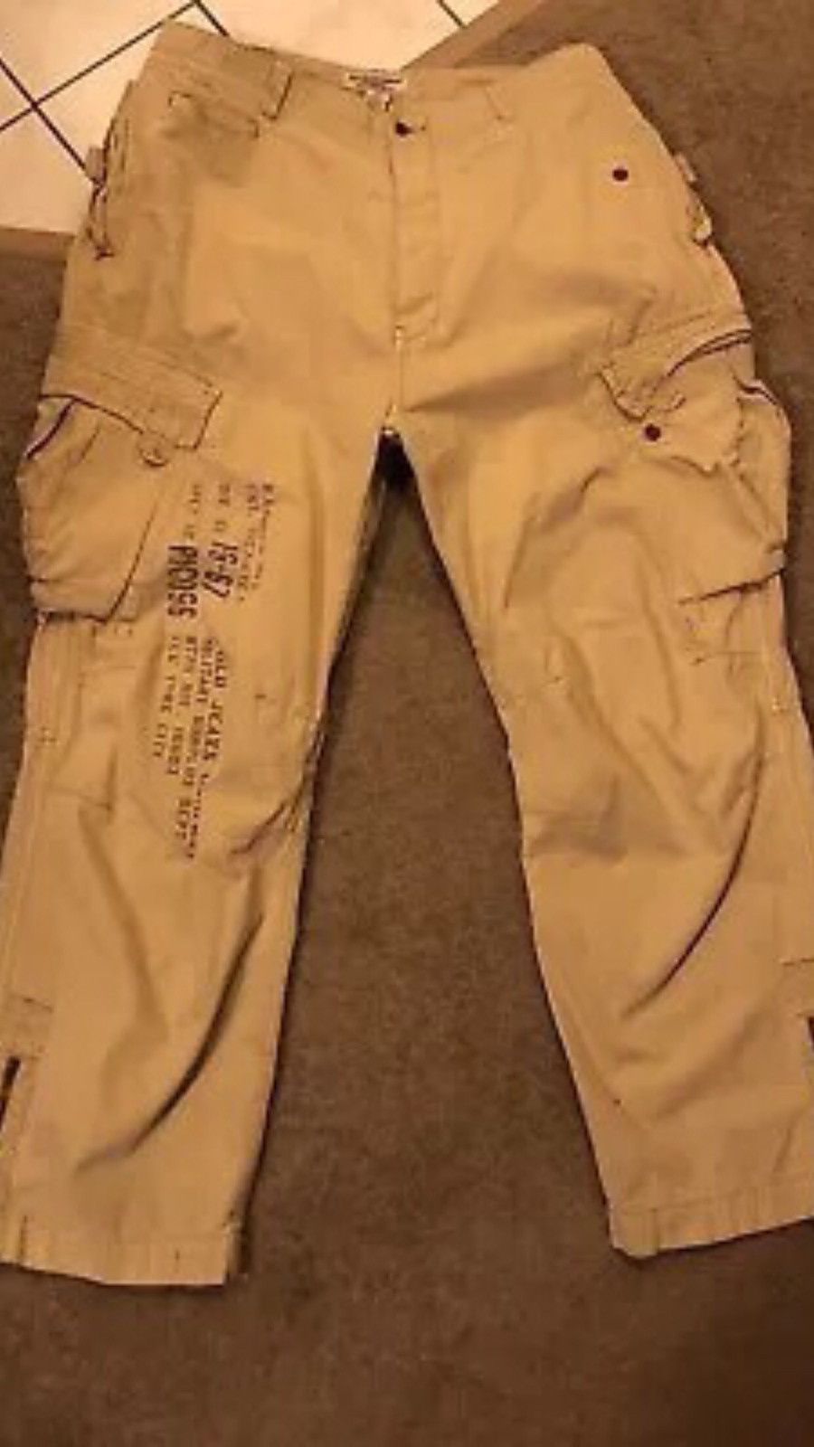 Vintage Vgt y2k polo and company flight pants Size US 42 / EU 58 - 1 Thumbnail