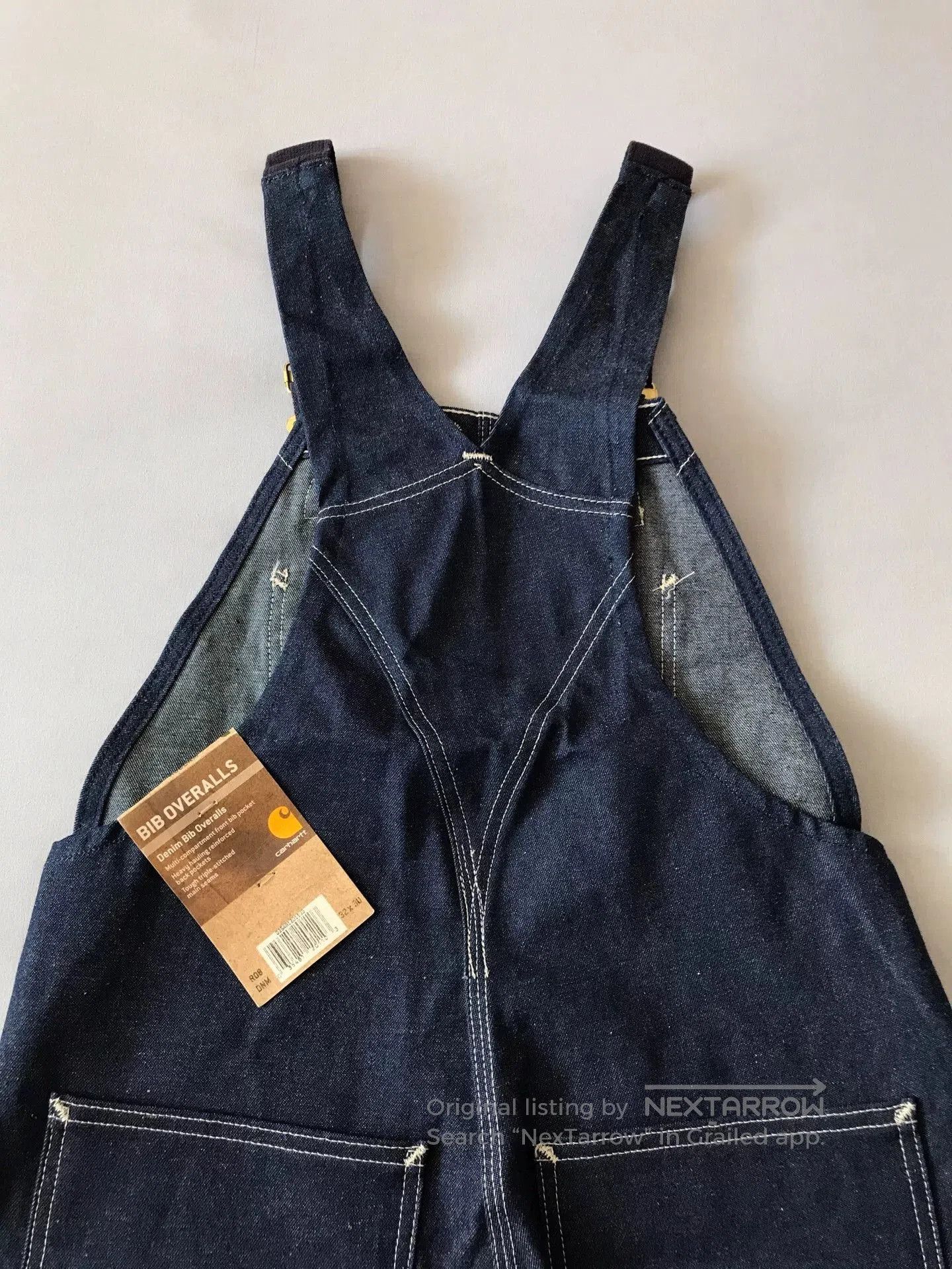 Carhartt Carhartt R08 Denim Overalls W32L30. Size US 32 / EU 48 - 2 Thumbnail