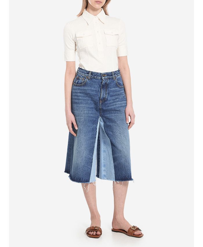 Chloe o1loc1c11125 Short in Dark Night Blue Size 27" / US 4 / IT 40 - 2 Thumbnail