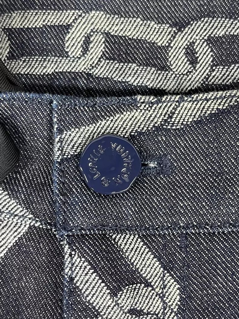 louis vuitton chain casual jeans-2508