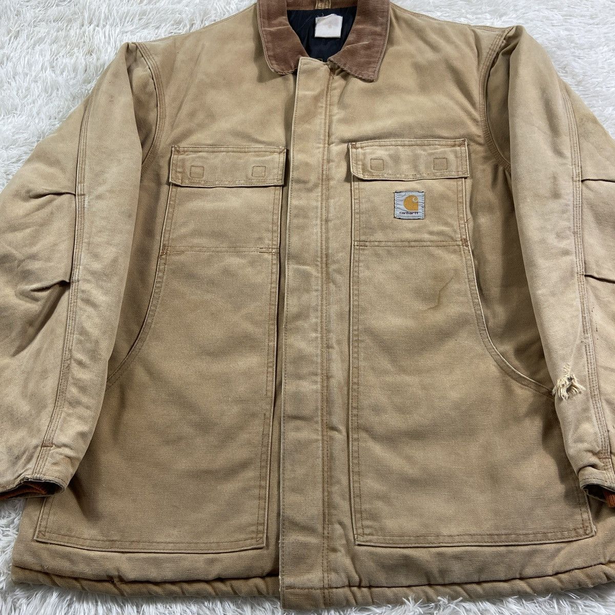Carhartt 90’s Carhartt Arctic Men's Duck Traditional Coat in Xlarge Size US XL / EU 56 / 4 - 3 Thumbnail