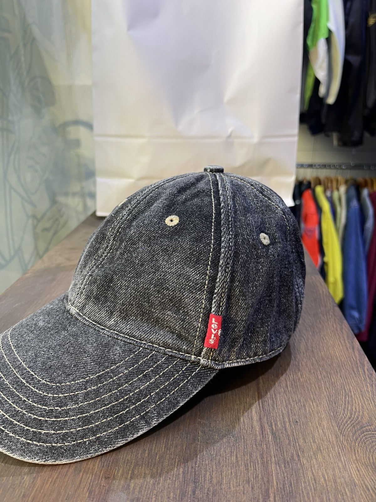 Levi's × Vintage Levi’s Denim Hat Size ONE SIZE - 2 Thumbnail