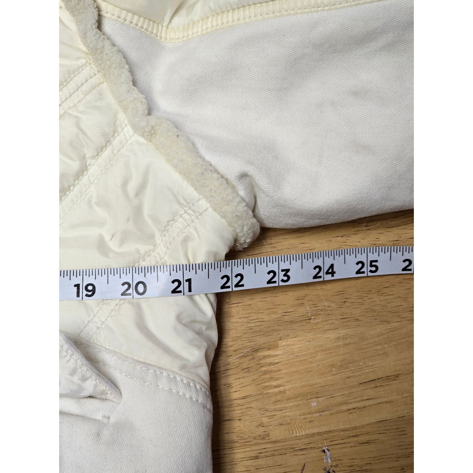 Tommy Hilfiger Womens Tommy Hilfiger White Quilted Jacket XL Ivory Coat Size XL / US 12-14 / IT 48-50 - 9 Thumbnail