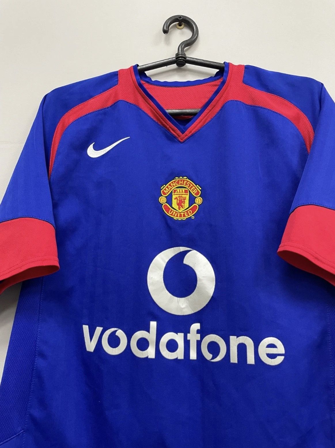 Nike Manchester United 2005/2006 Away Football Shirt Jersey Nike Size US S / EU 44-46 / 1 - 3 Thumbnail