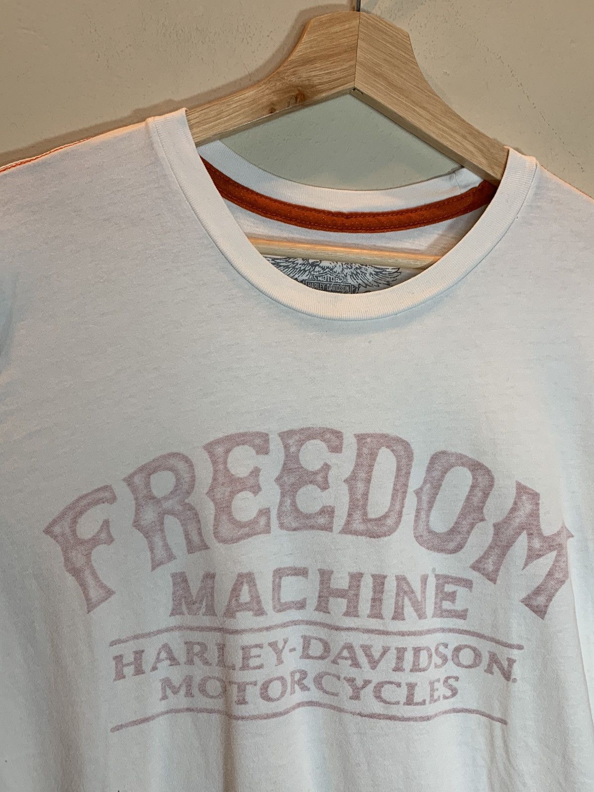 Harley Davidson *RARE* Harley Davidson Freedom Machine Biker USA-Made Shirt Size US L / EU 52-54 / 3 - 2 Thumbnail