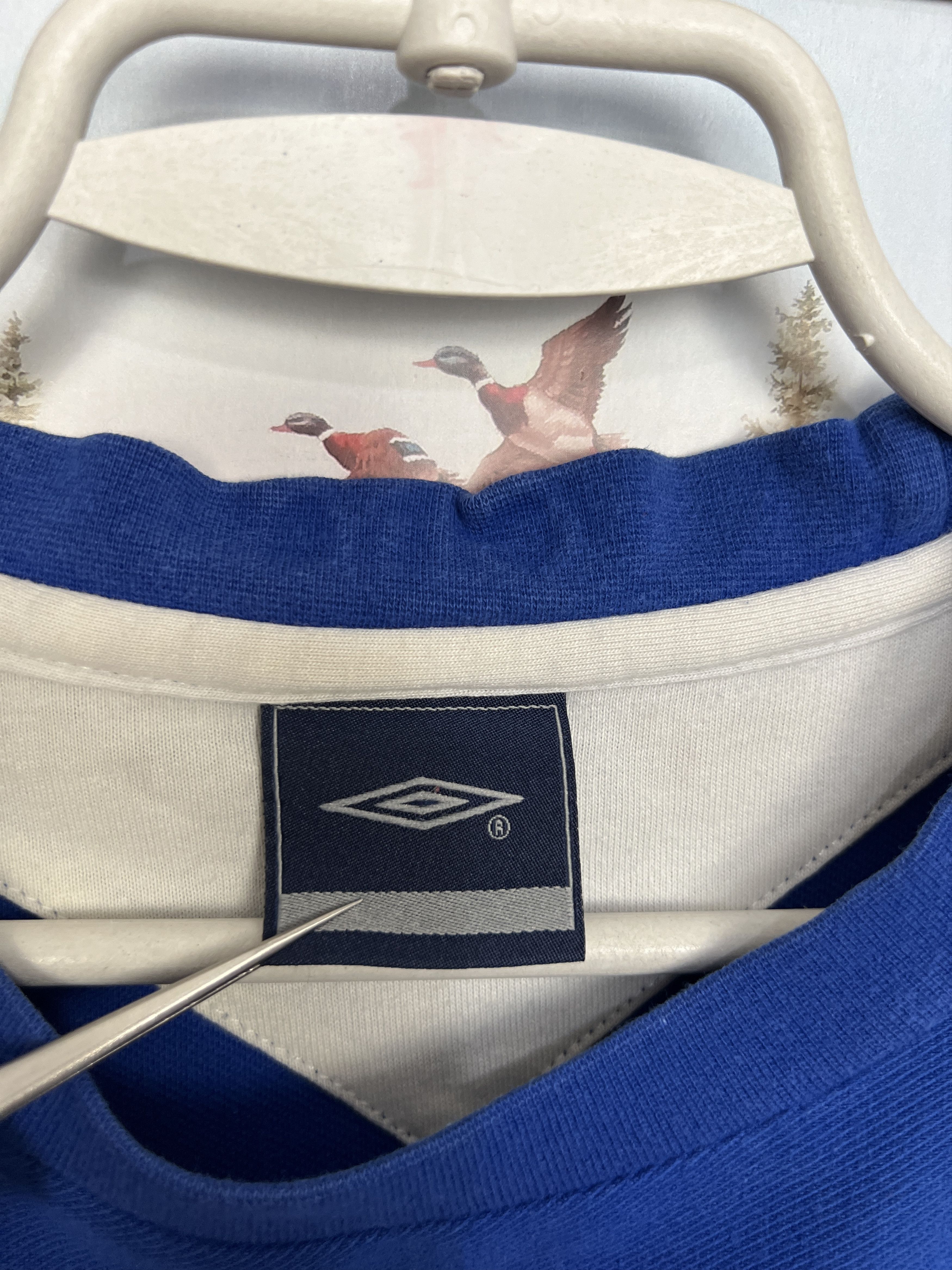 Umbro Vintage Chelsea Football Train Shirt Jersey Trikot Rare Size US XL / EU 56 / 4 - 6 Thumbnail