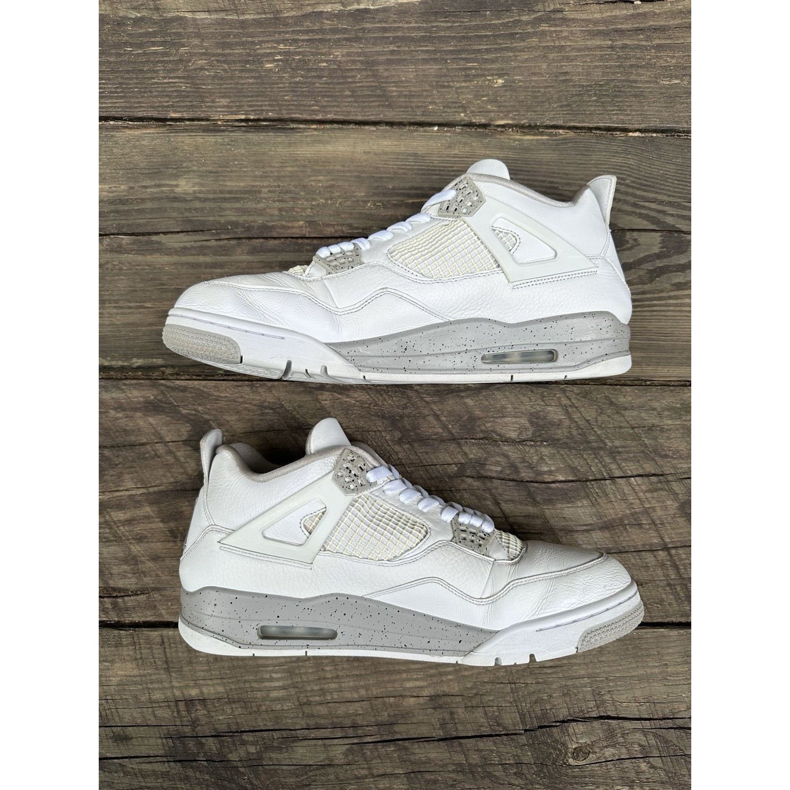 Jordan Brand Jordan 4 Retro White Oreo - Size 14 Size US 14 / EU 47 - 3 Thumbnail