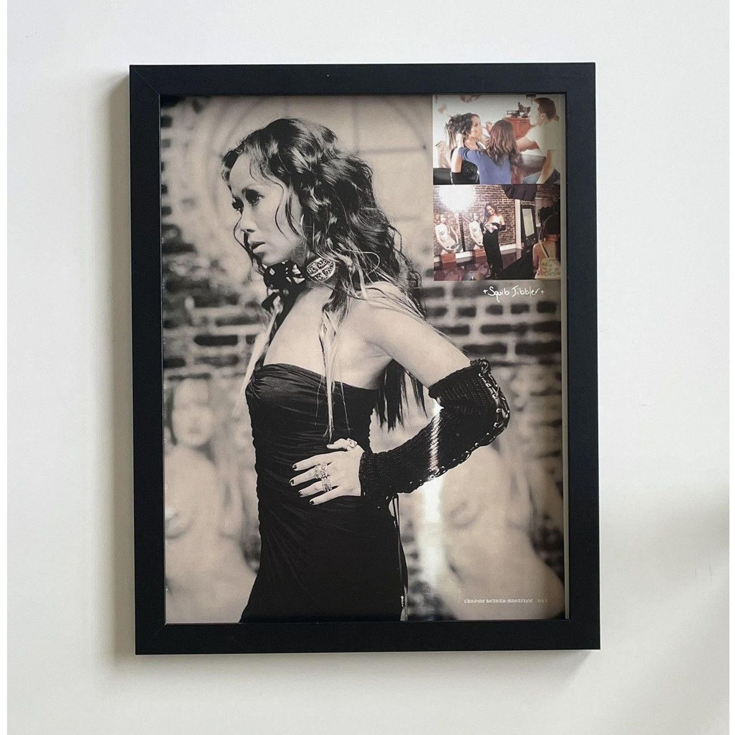 Chrome Hearts × Vintage Chrome Hearts vintage Hot lady photo Poster framed 9x11 Size ONE SIZE - 1 Thumbnail