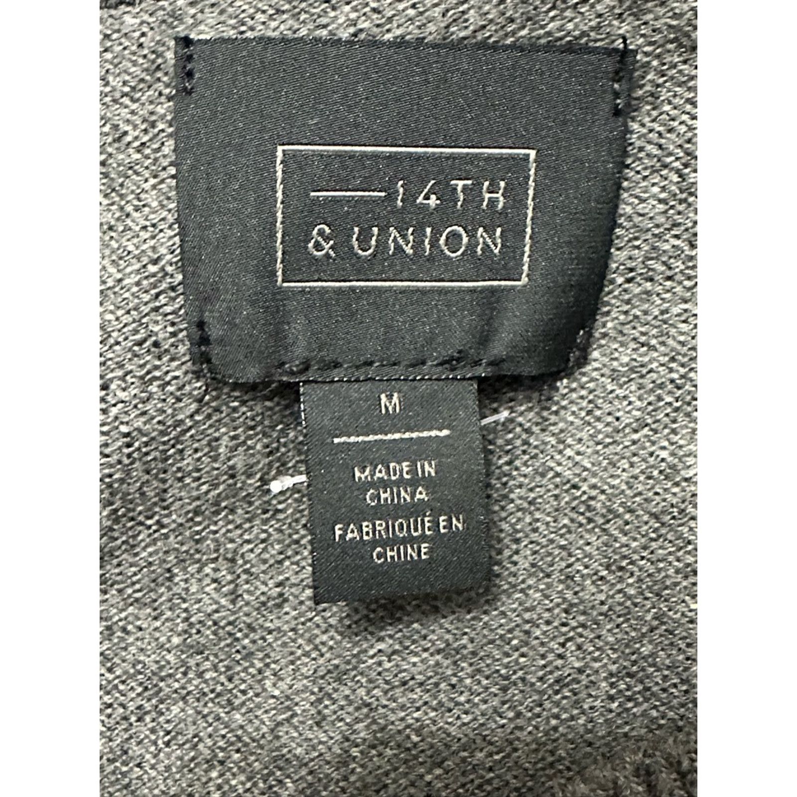 14th & Union 14th & Union Pullover Sweater Long Sleeve Gray Men's Medium Size US M / EU 48-50 / 2 - 7 Thumbnail