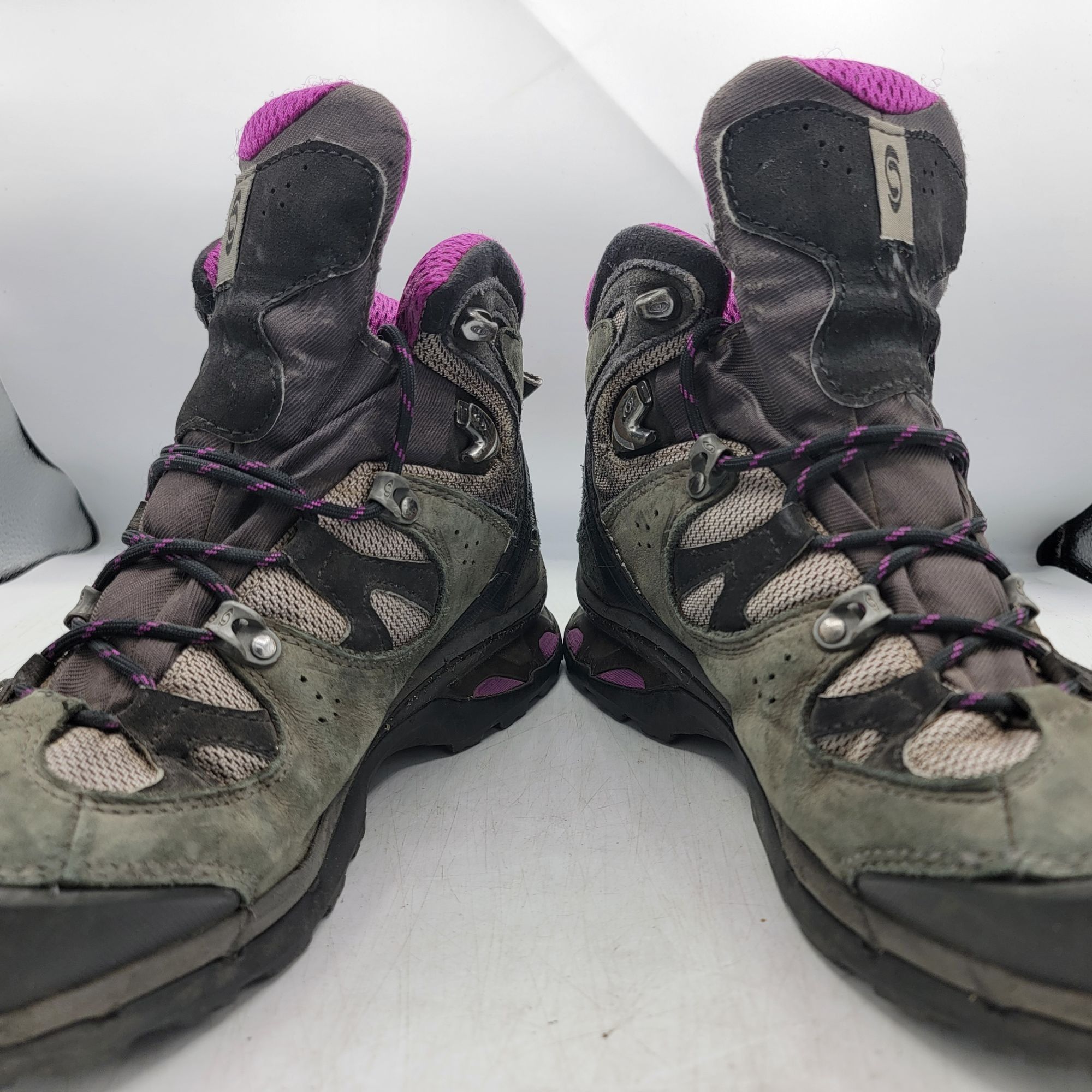 Salomon Salomon Comet 3D GTX Womens 8 Gray Contagrip Hiking Boots Wa Size US 8 / IT 38 - 3 Thumbnail