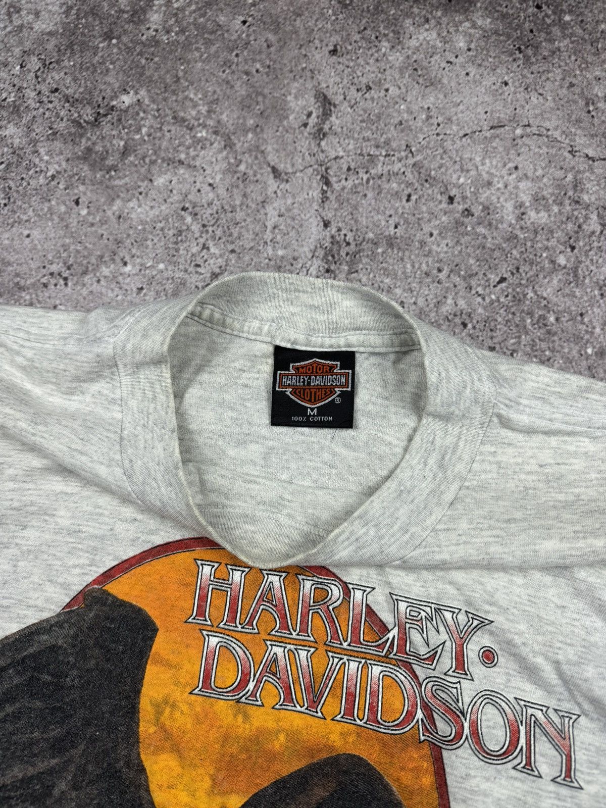 Harley Davidson Vintage 1995 Harley Davidson Eagle Biker T Shirt Las Vegas Size US M / EU 48-50 / 2 - 7 Thumbnail