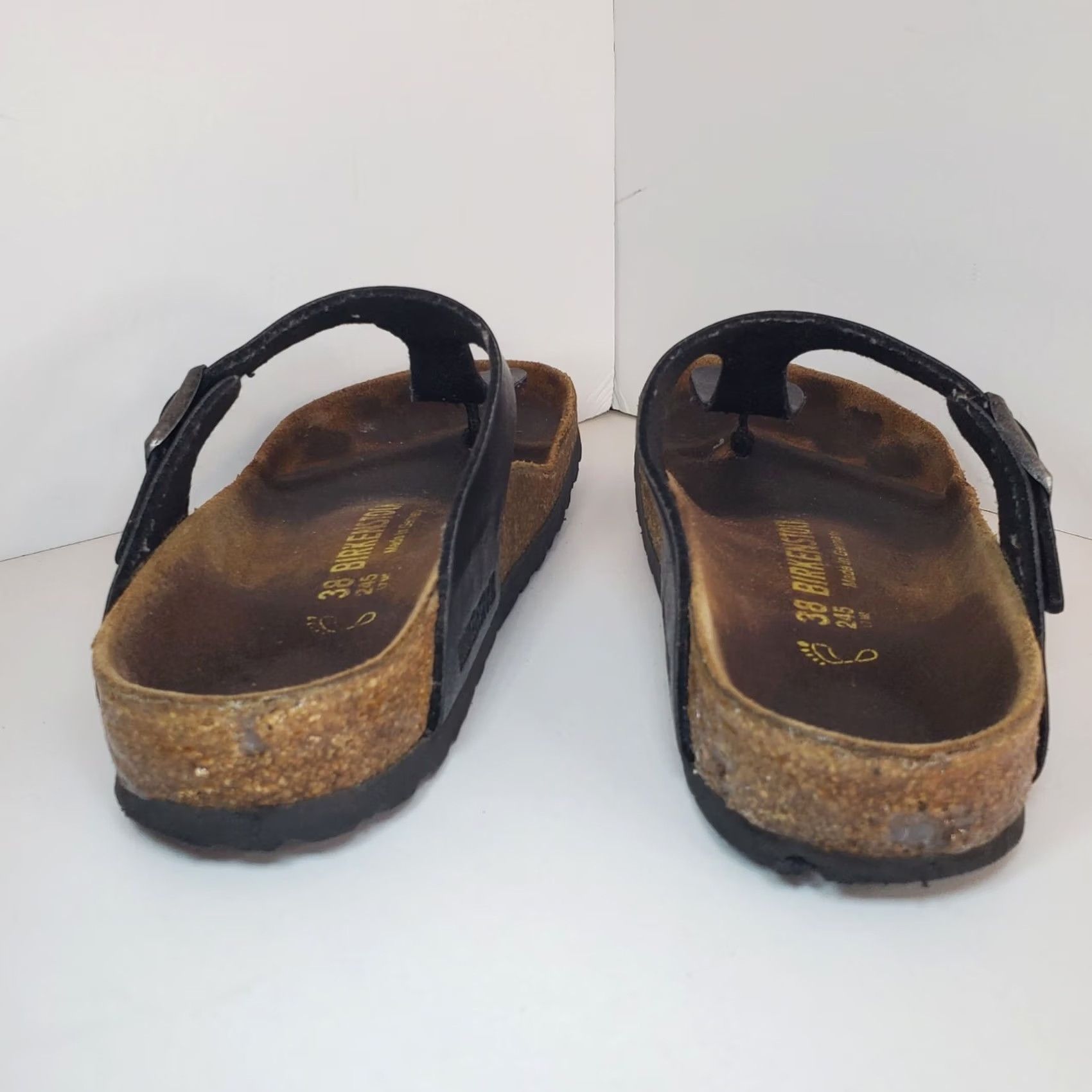 Birkenstock Birkenstock Gizeh Sandals Black Womens Sz 7 US 38 EU Birko-Flor Flip Flop Hippie Size US 7 / IT 37 - 4 Thumbnail