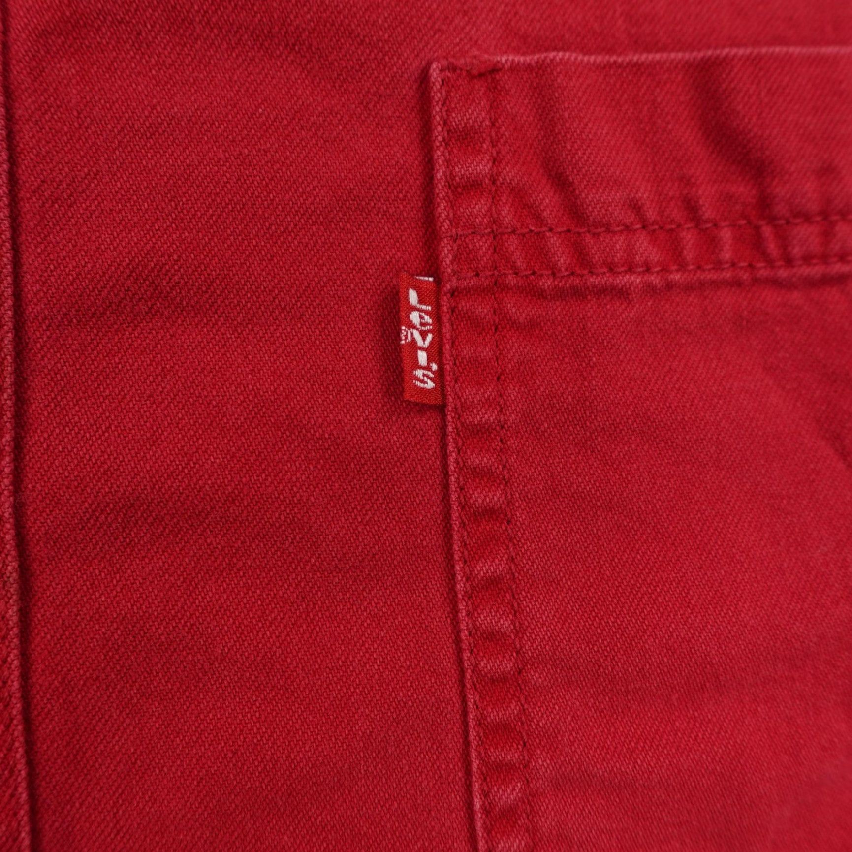 Levi's VINTAGE Levi's Shirt Mens XL Red Tab Twill Button-Up Long Sleeve 90s Outdoors Casual Mens XL Red Tab Cotton Button-Up Shirt Size US XL / EU 56 / 4 - 3 Thumbnail