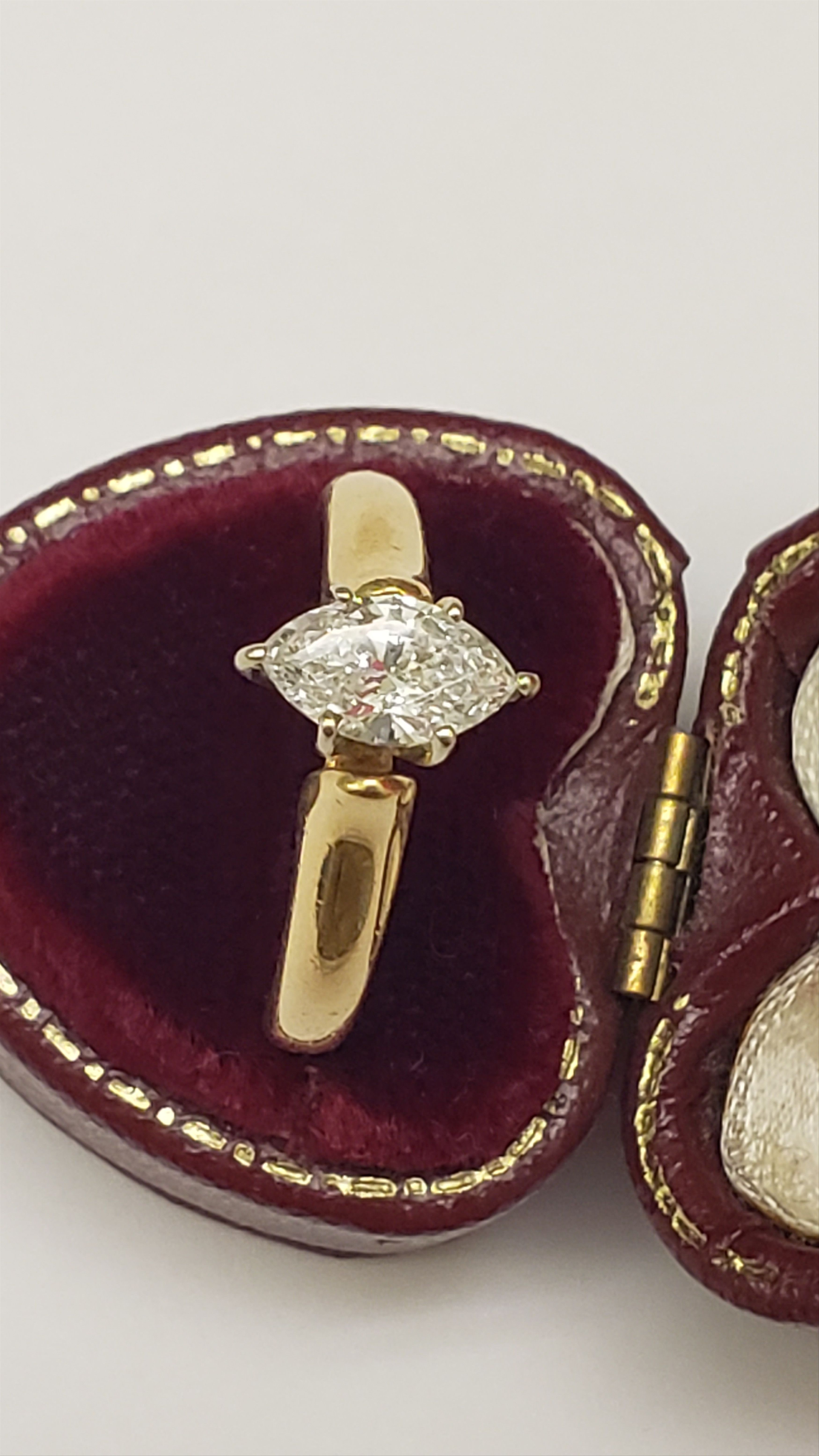 Other $6000 GIA Certified!14k Y/G.80ct Dia(E Color rare!) Ring Size ONE SIZE - 6 Thumbnail