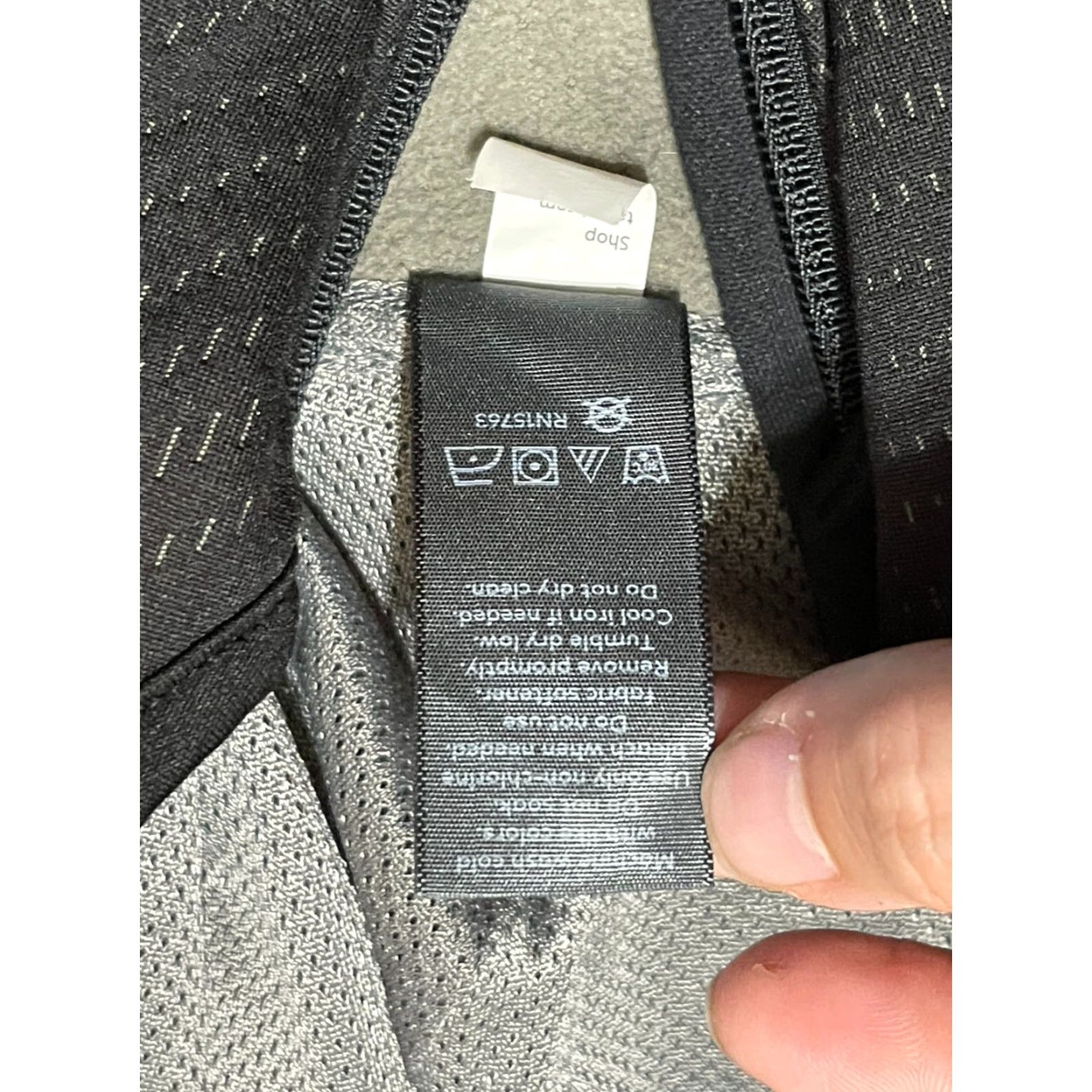 Champion Champion Hoodie Mens Large Black Gray Full Zip Pockets Size US L / EU 52-54 / 3 - 7 Thumbnail