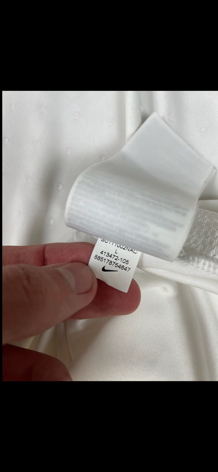 Nike Vintage nike Manchester United soccer jersey size L white Size US L / EU 52-54 / 3 - 6 Thumbnail