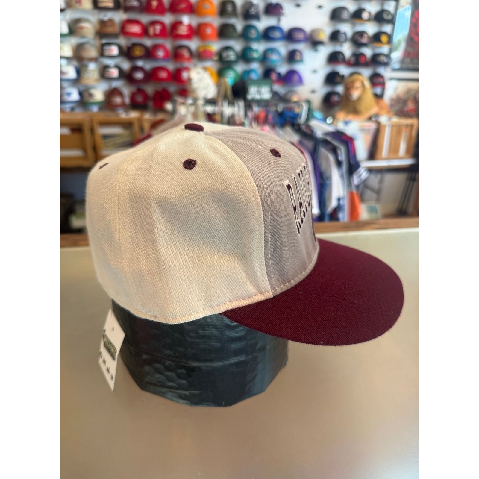 Other Vintage Waynoka Railroaders Football Fitted Hat 7.5 Size ONE SIZE - 2 Thumbnail