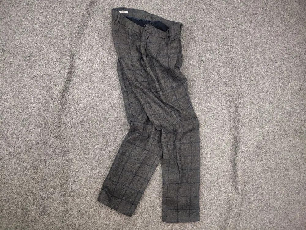 Other MR Marvis Design The Flannels Wool Blend Gray Trouser Pants Size US 32 / EU 48 - 2 Thumbnail