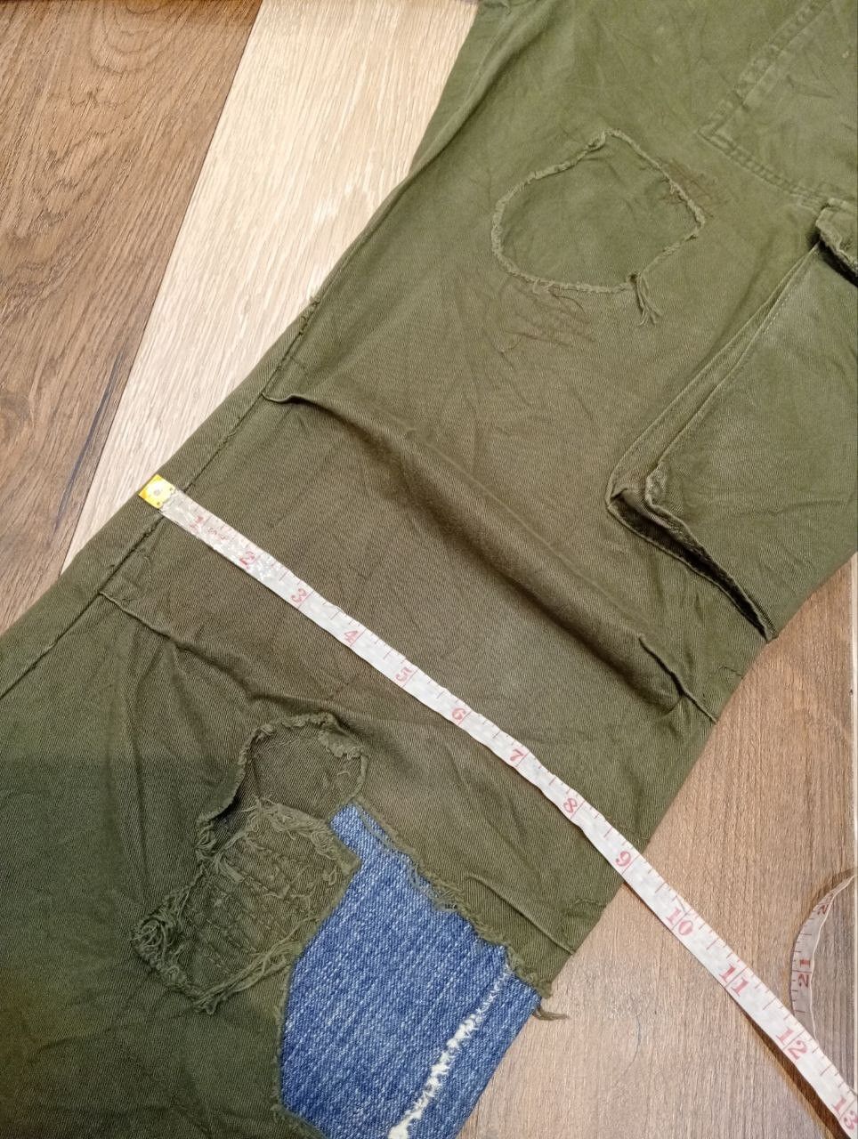 Japanese Brand JAPANESE MANGROVE MILITARY PARACHUTE CARGO PANTS Size US 34 / EU 50 - 22 Thumbnail