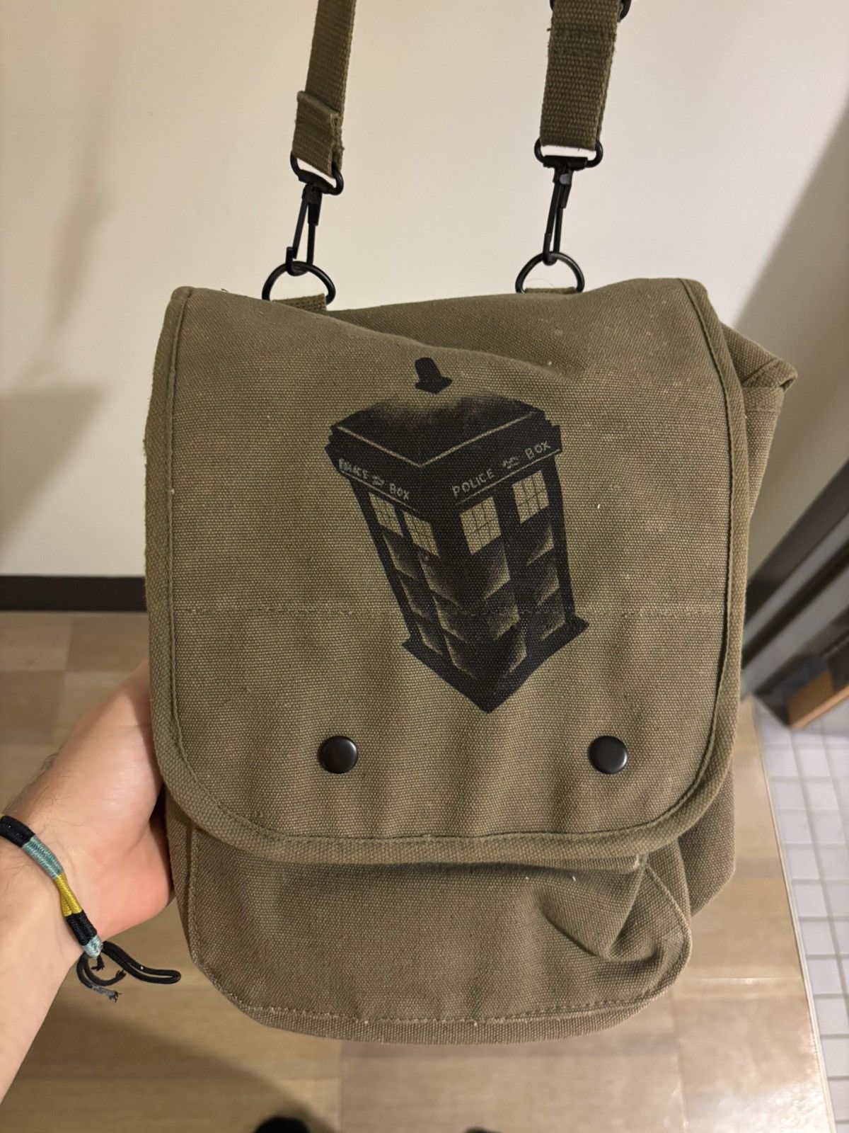 Japanese Brand Japanese Brand Green side bag Size ONE SIZE - 1 Thumbnail