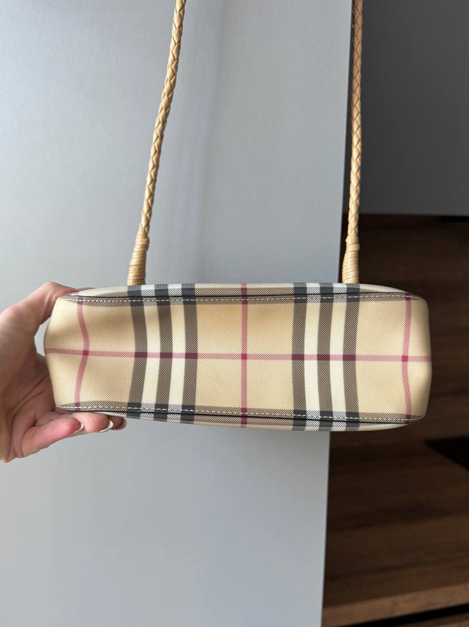 Burberry × Vintage Vintage Burberry Novacheck Shoulder bags Handbag Size ONE SIZE - 5 Thumbnail