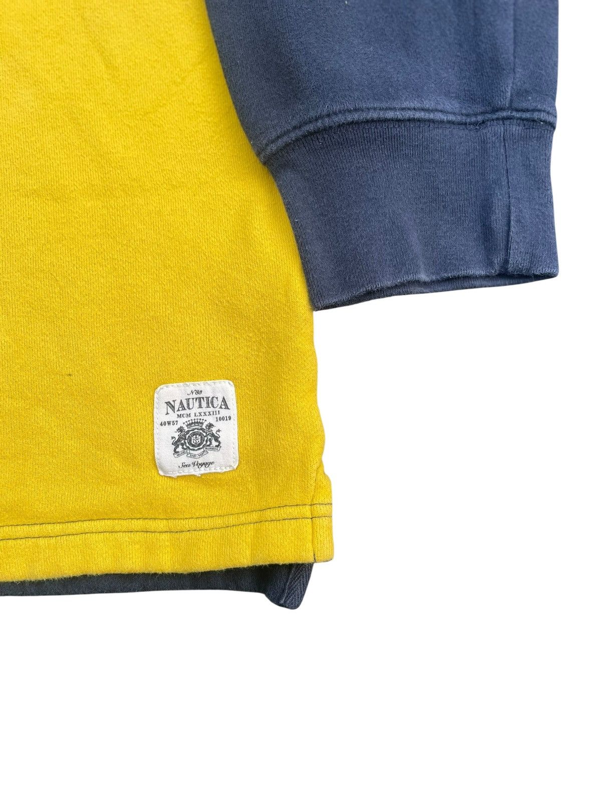 Nautica Nautica Zipper Collar Sweatshirt Size US XL / EU 56 / 4 - 4 Thumbnail
