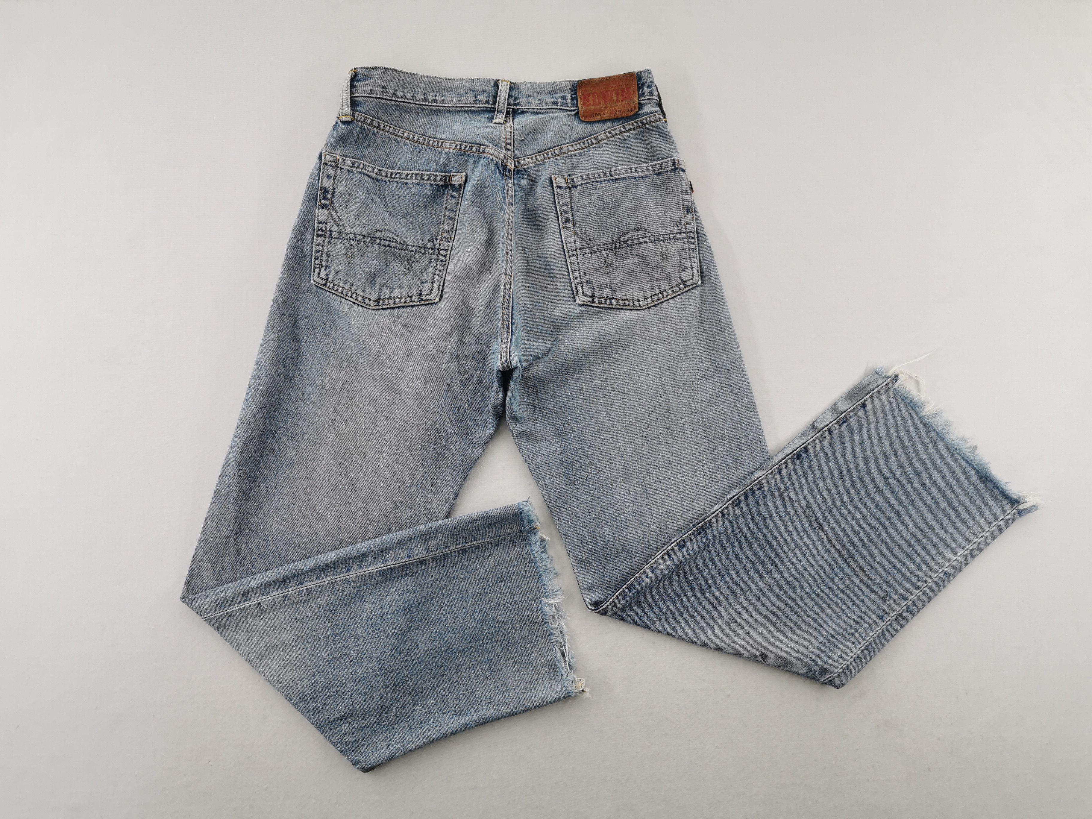 Edwin Distressed Edwin Lot 505X Selvedge Denim Made In Japan Size US 26 / EU 42 - 5 Thumbnail