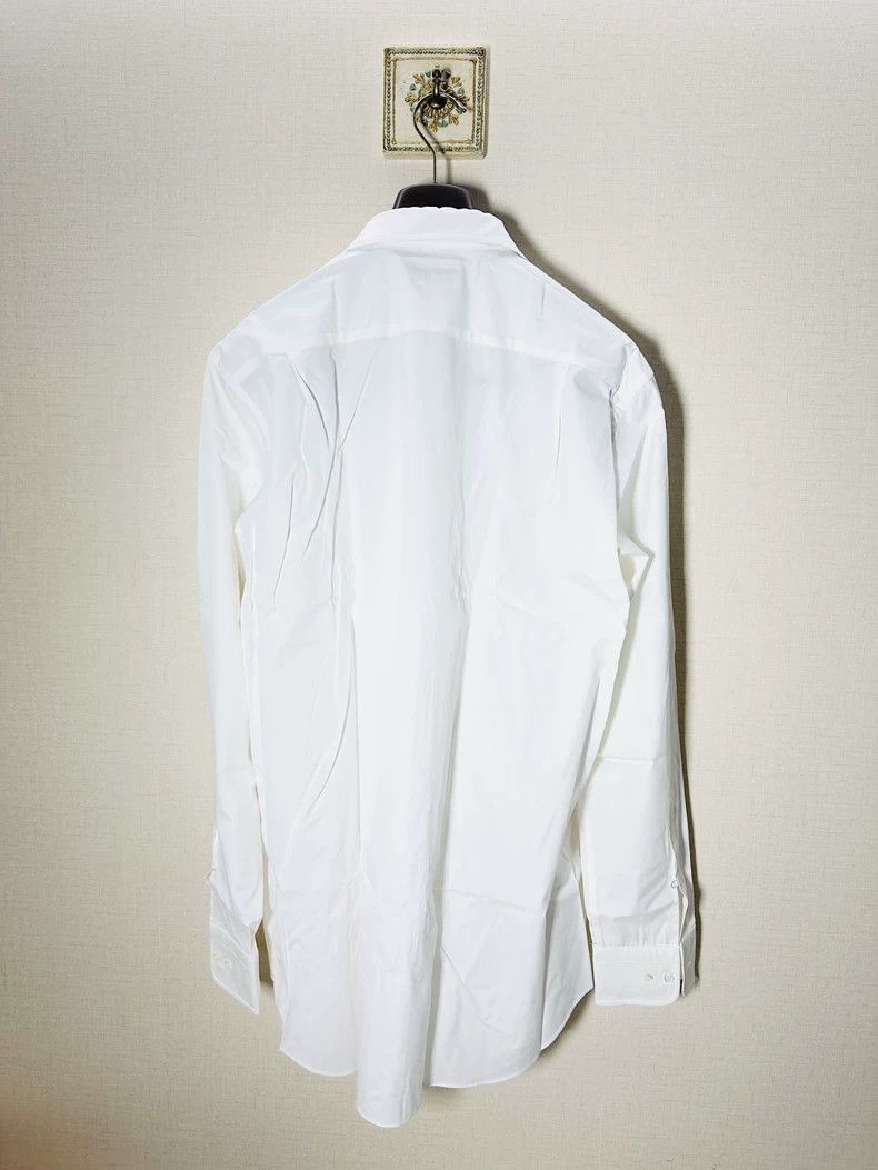 Loro Piana LORO PIANA White cotton shirt Size US XL / EU 56 / 4 - 3 Thumbnail