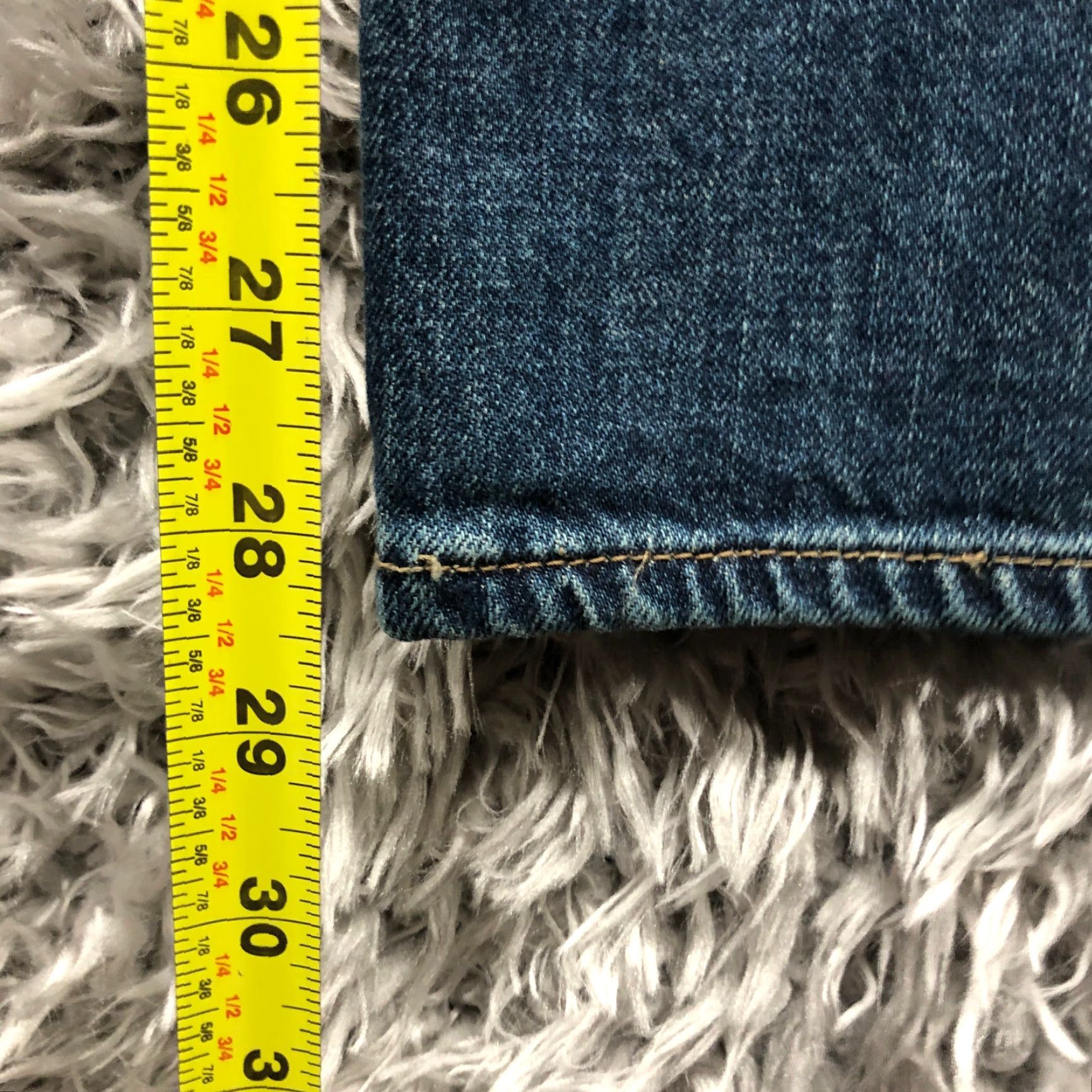 Lee Lee Modern Series Jeans Mens 40x30 Straight Leg Dark Blue Denim Size 40 Regular Size US 40 / EU 56 - 3 Thumbnail