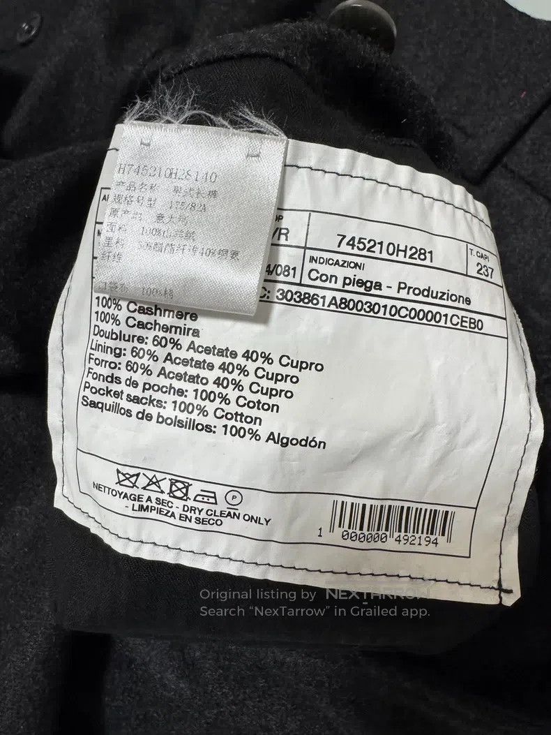 Hermes Hermes Goat Cashmere Leisure Pants, 100% goat cashmere Size US 40 / EU 56 - 7 Thumbnail
