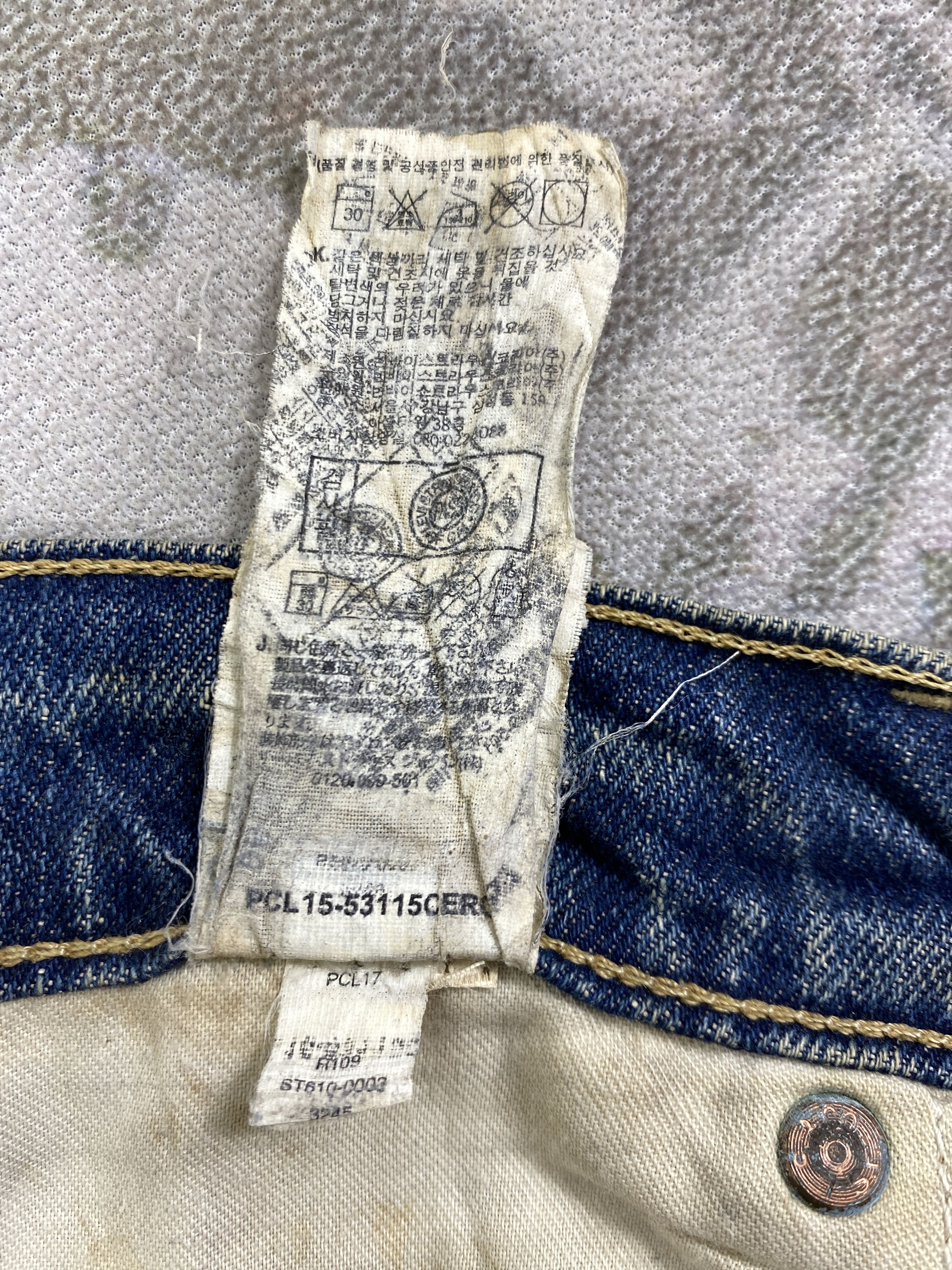 Levi's Dirty Blue Vintage Levi's 610 Jeans 31x29.5 Denim -JN1090 Size US 32 / EU 48 - 11 Thumbnail