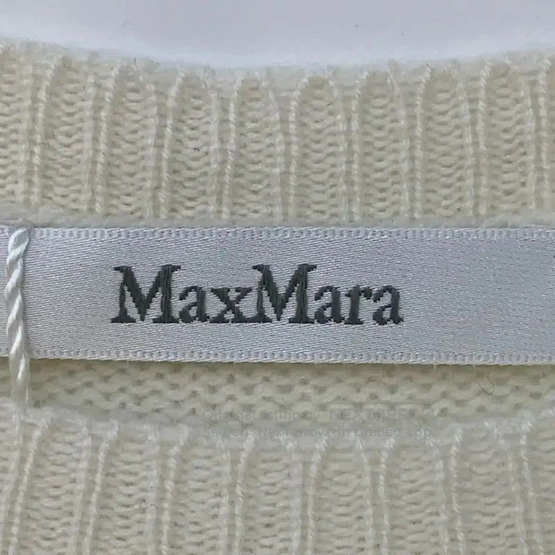Max Mara MaxMara Elegant Ivory Wool Sweater for Women . Size M / US 6-8 / IT 42-44 - 4 Thumbnail