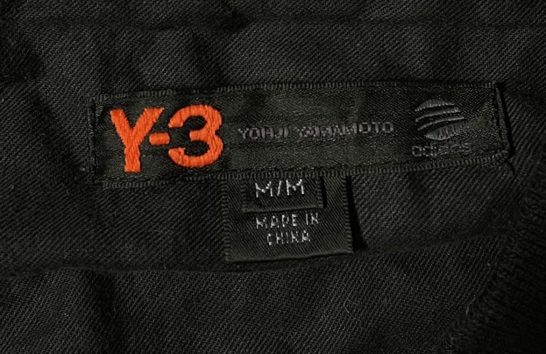 Yohji Yamamoto TAX FREE 🇺🇸 Yohji yamamoto y-3 v-neck logo hoodie Size US M / EU 48-50 / 2 - 3 Thumbnail
