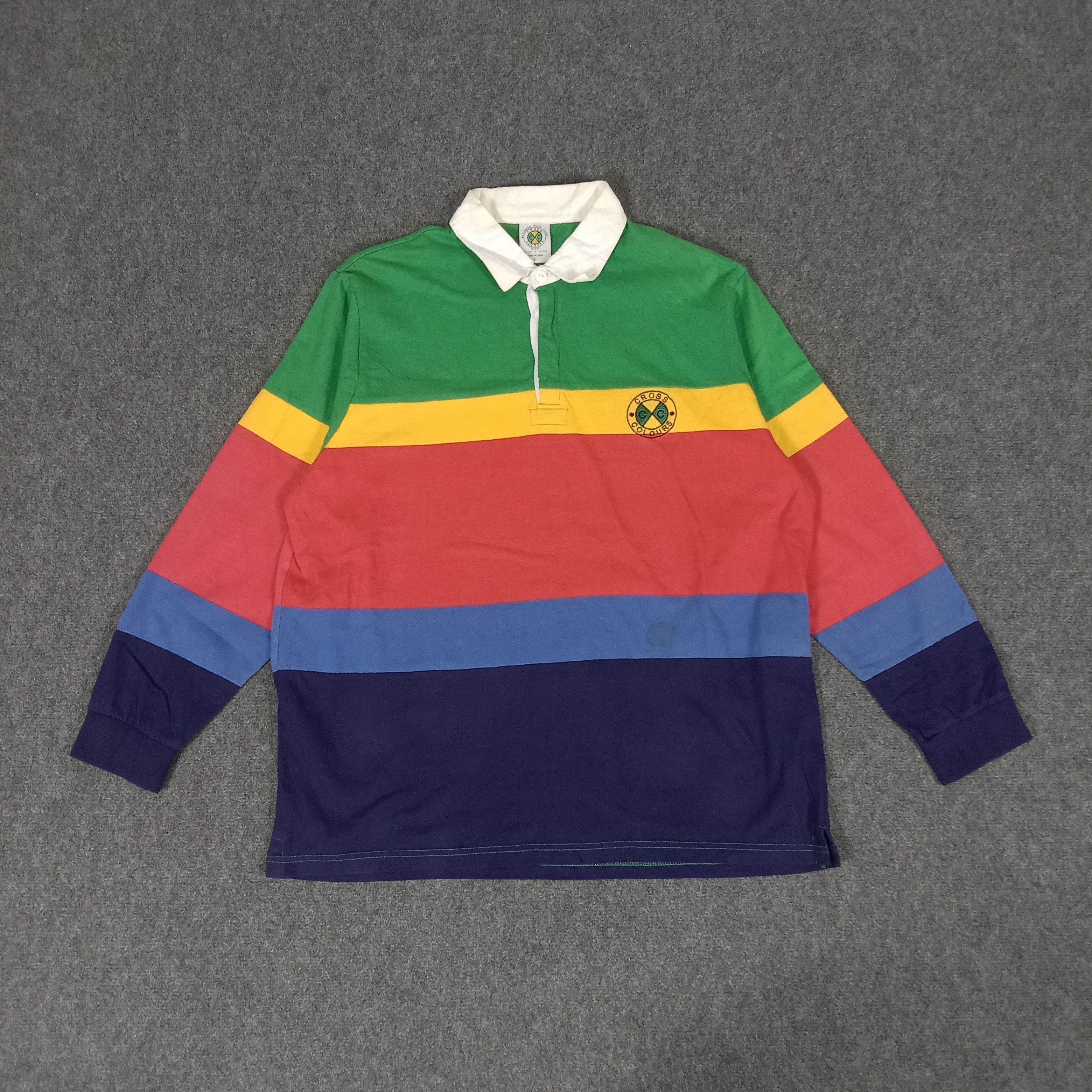 Cross Colours × Vintage Cross Colours Hippie Style Reggae Polos Size US XL / EU 56 / 4 - 1 Thumbnail