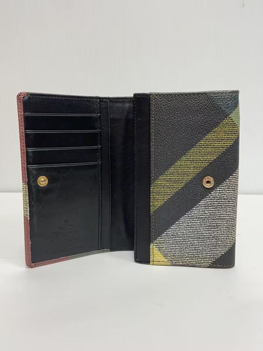 Vivienne Westwood Plaid Orb Leather Wallet Size ONE SIZE - 4 Thumbnail