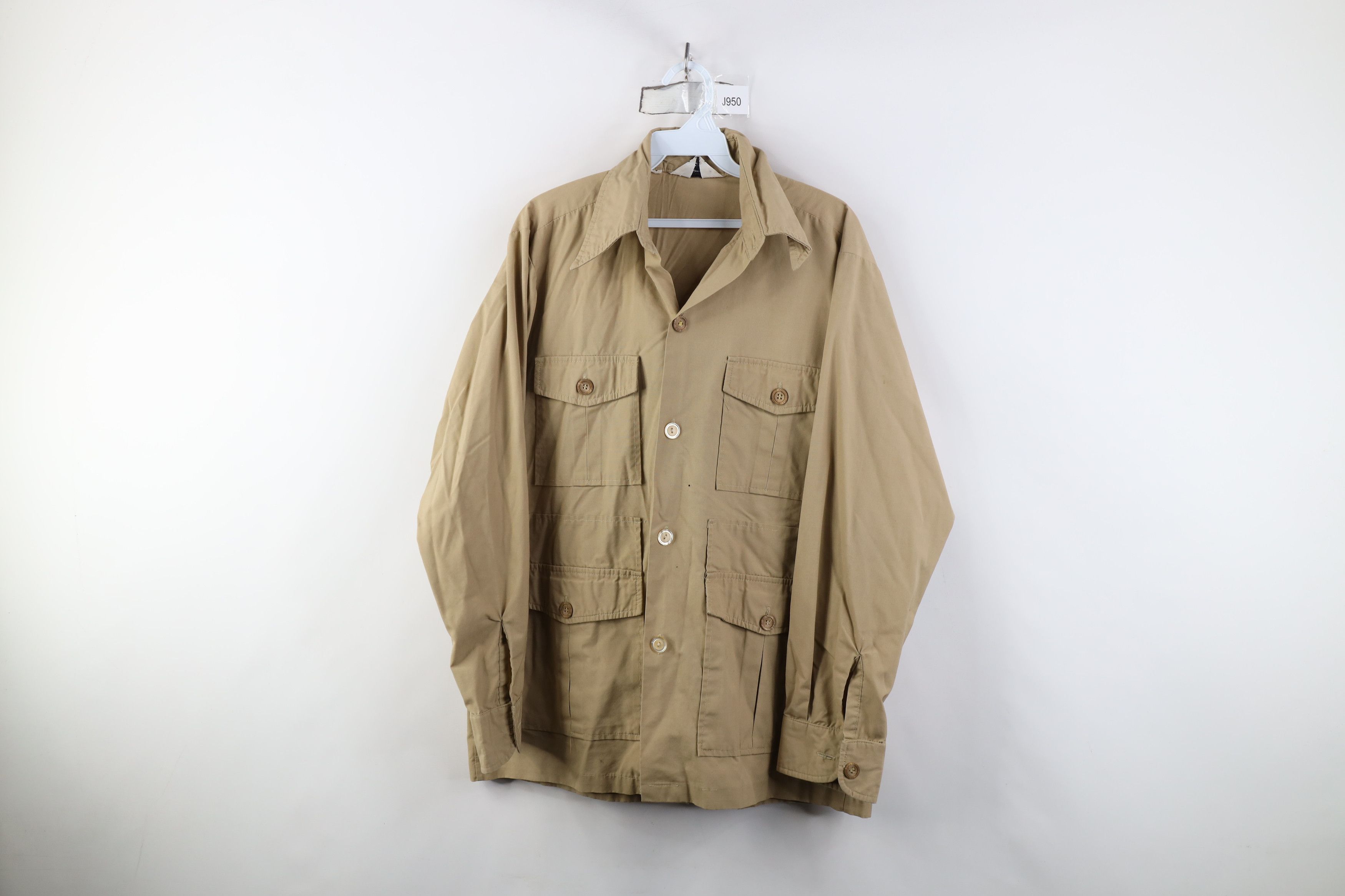 Woolrich Woolen Mills Vintage 70s Woolrich Safari Bush Shirt Jacket Jac Shirt USA Size US M / EU 48-50 / 2 - 1 Thumbnail