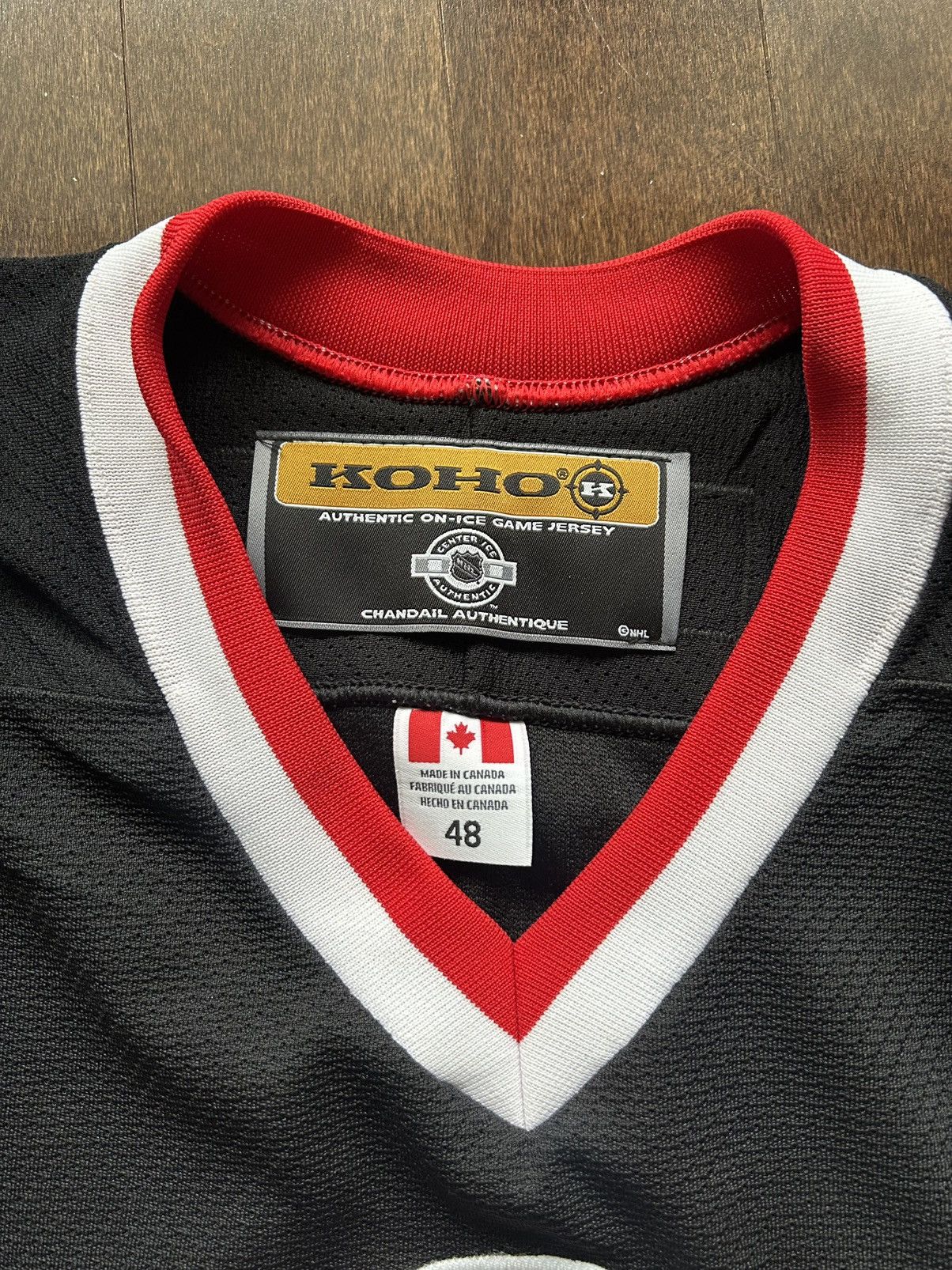 Koho Ottawa Senators Vintage Koho NHL Official Alternate Jersey Size US L / EU 52-54 / 3 - 5 Thumbnail