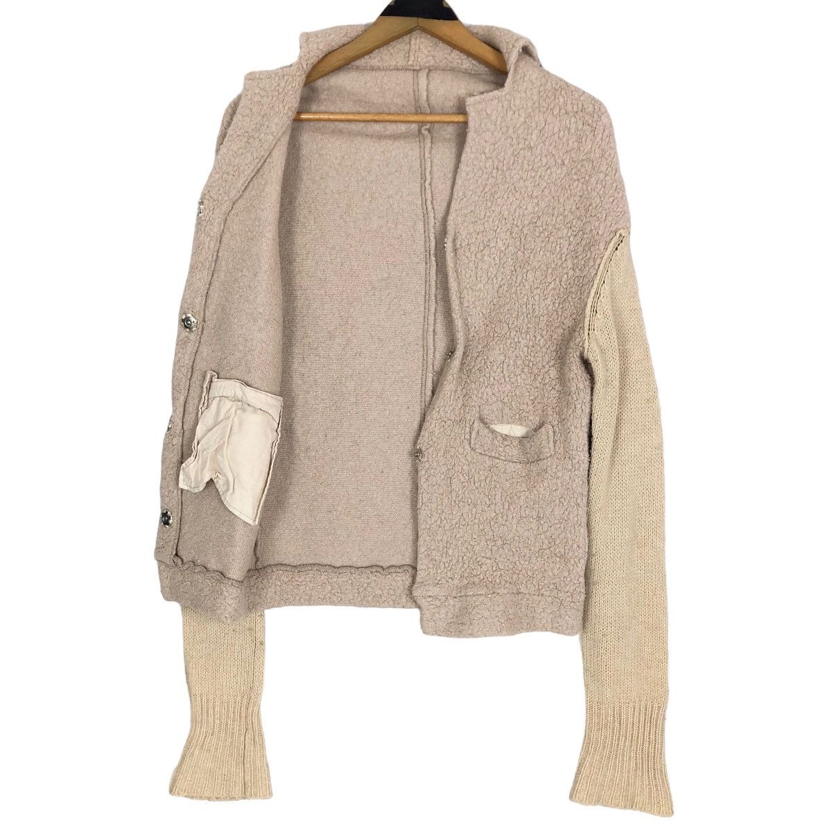 Yohji Yamamoto Y’s Yohji Yamamoto 2016 S/S Wool Manches Sleeve Sweater Size S / US 4 / IT 40 - 5 Thumbnail
