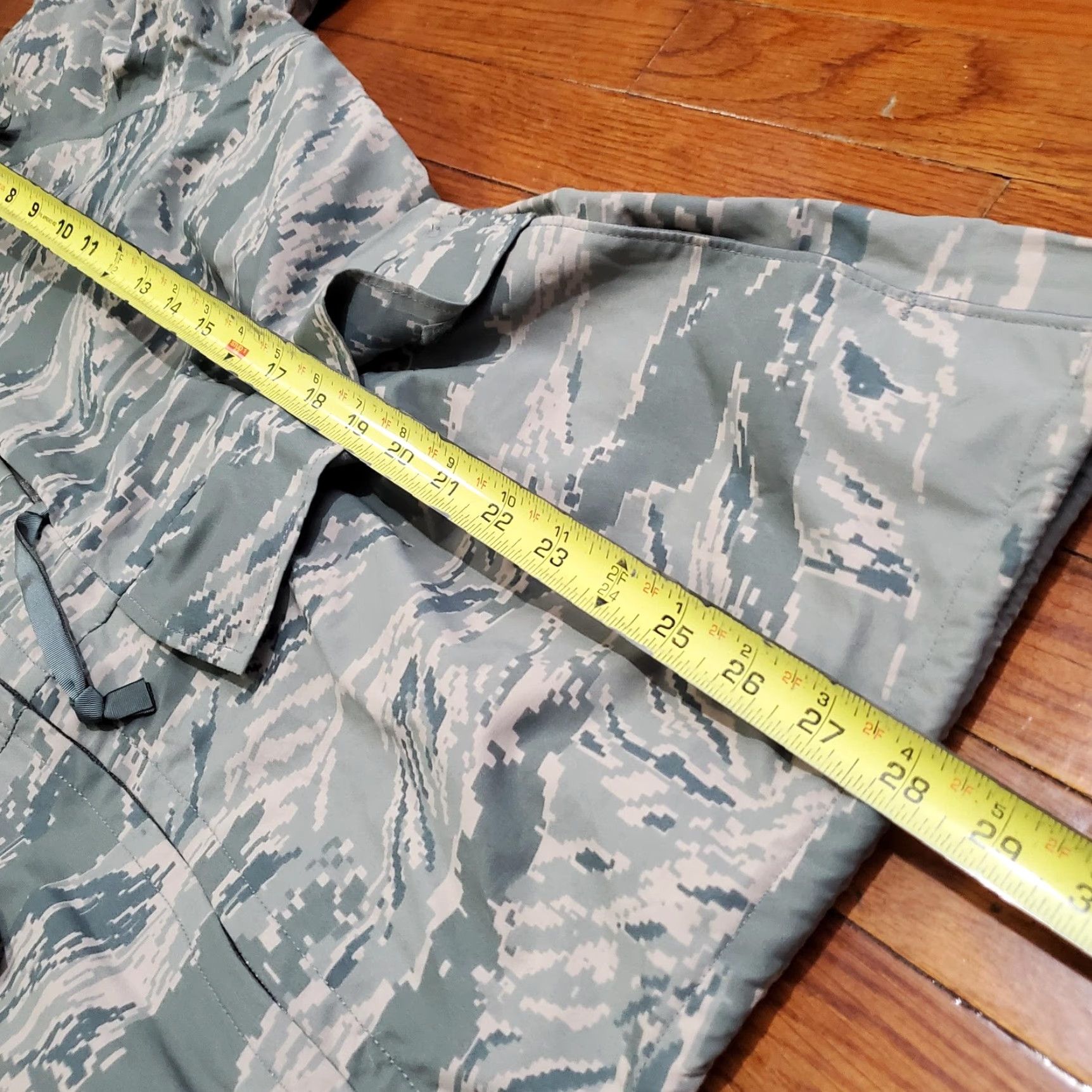 Vintage VINTAGE US Air Force APEC Jacket Mens Large Tiger Stripe Parka Camouflage Hooded Size US L / EU 52-54 / 3 - 7 Thumbnail