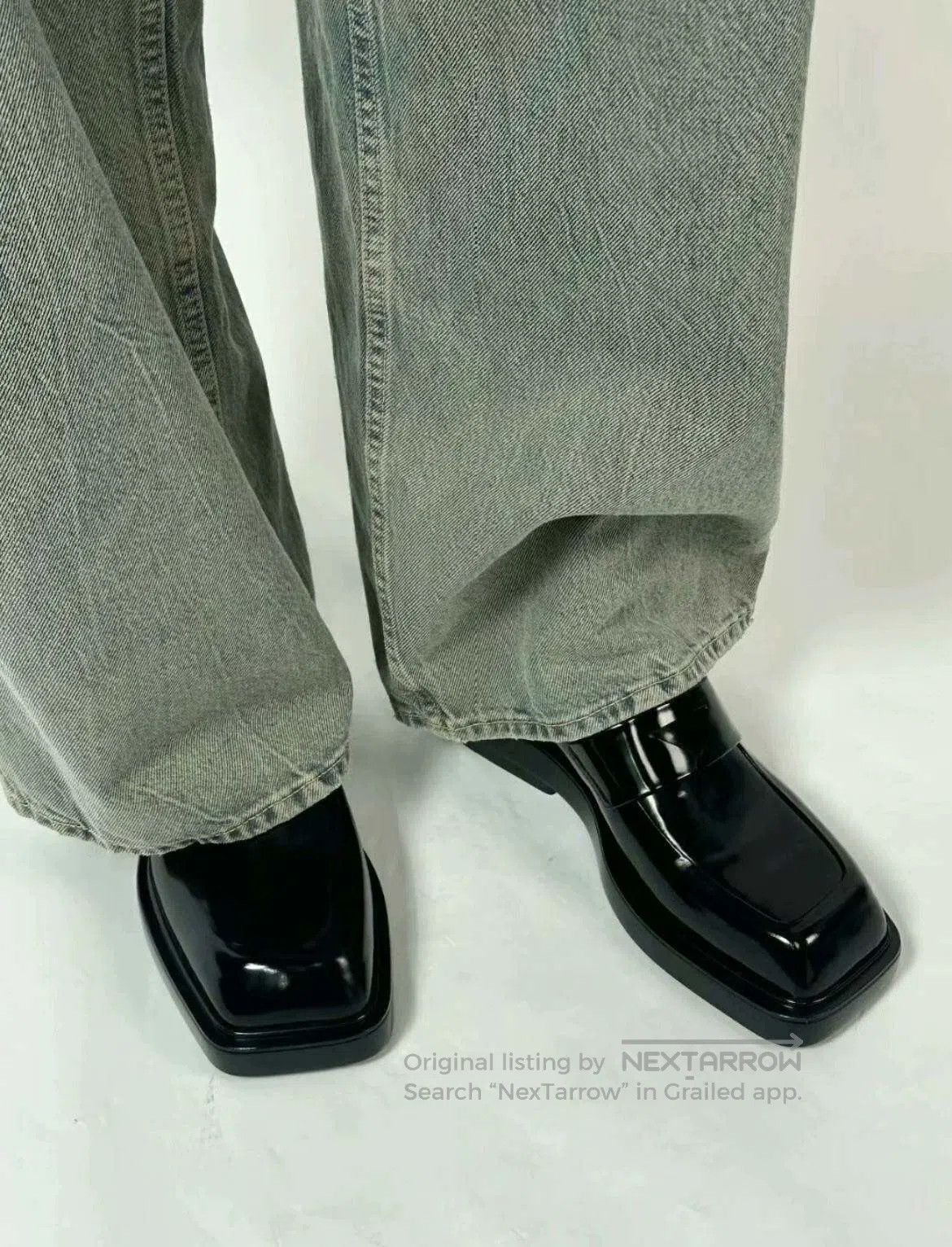 Prada Prada Horn Logo Square Toe Loafers Size US 6 / EU 39 - 6 Thumbnail