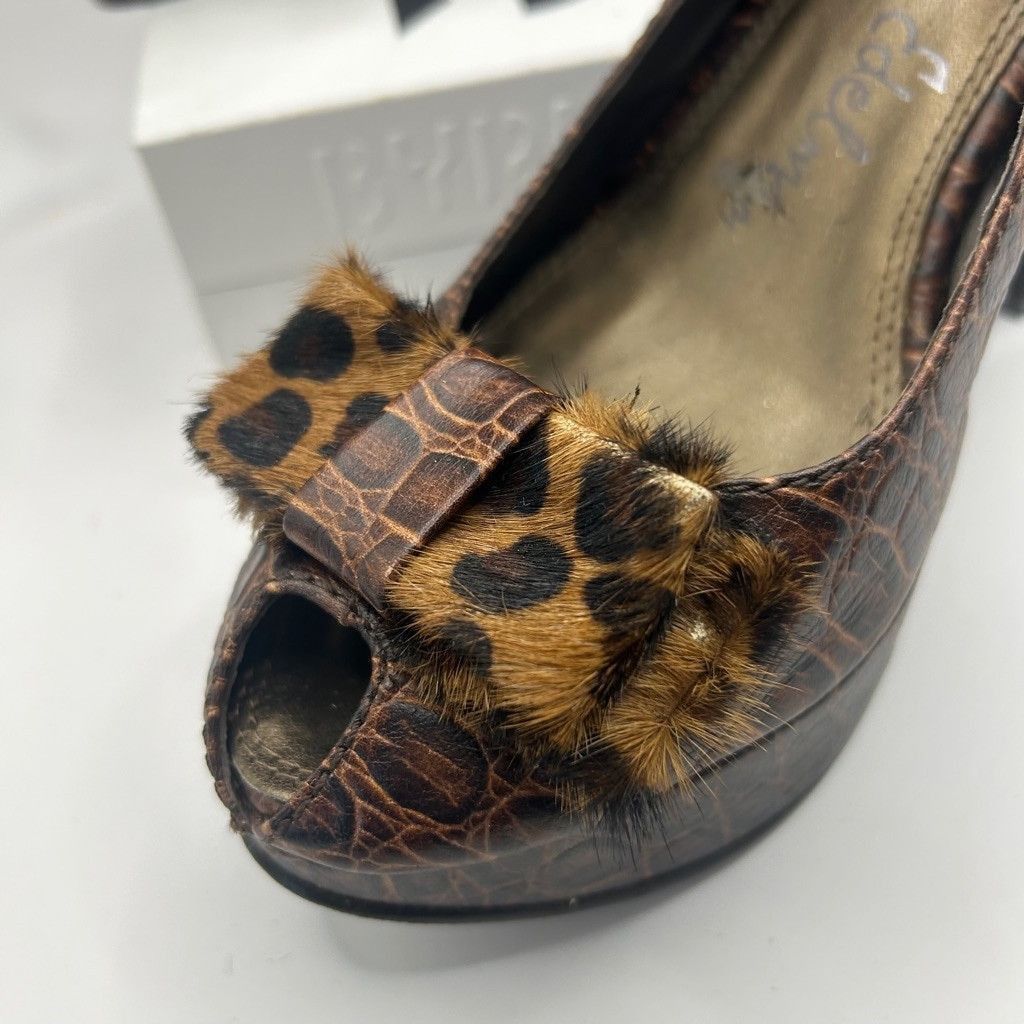 Sam Edelman y2K Women's Sam Edelman Heels, Brown, Size 7M Size US 7 / IT 37 - 8 Thumbnail